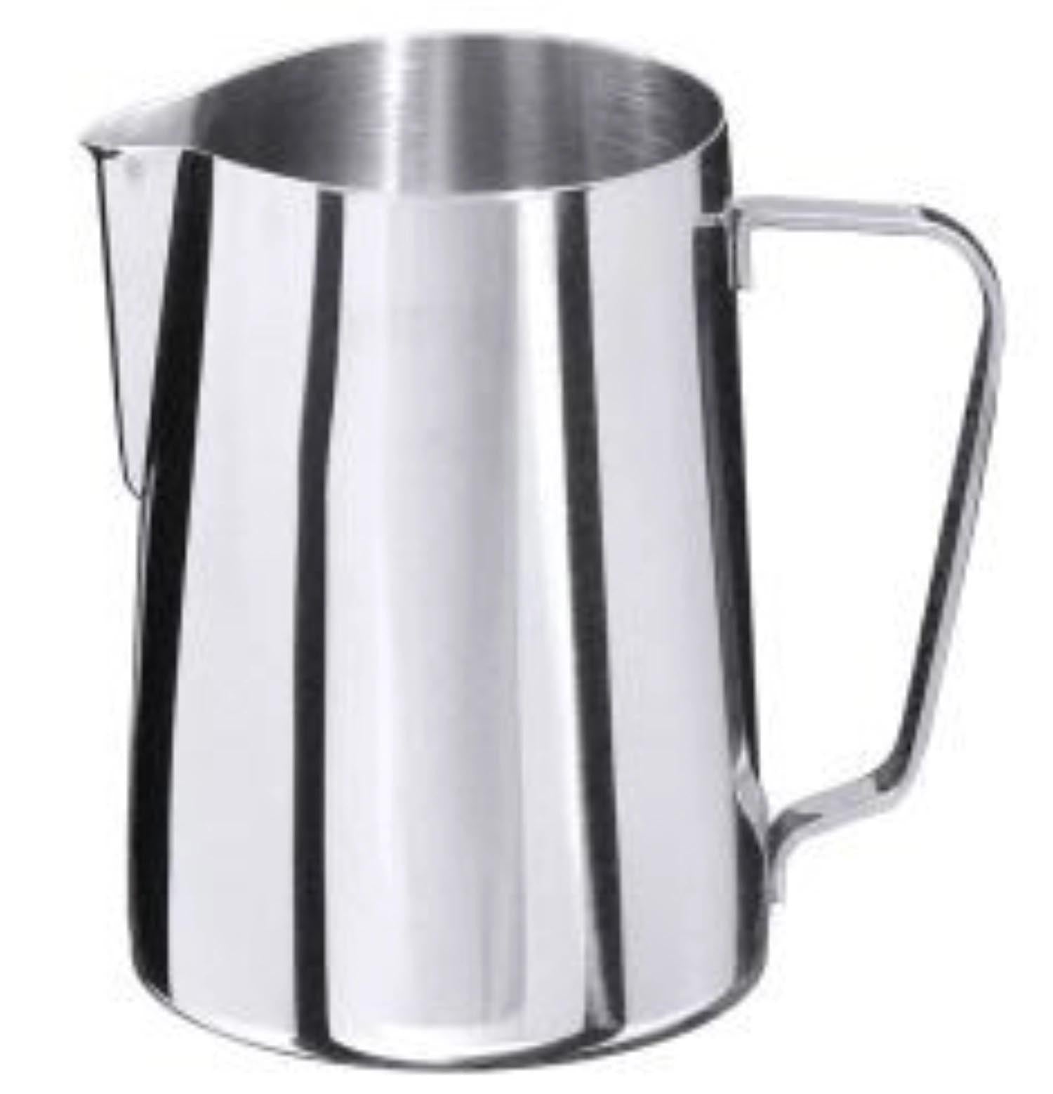 Milchkanne 0.35L 9cm, Edelstahl in Silber präsentiert im Onlineshop von KAQTU Design AG. Kanne ist von Contacto