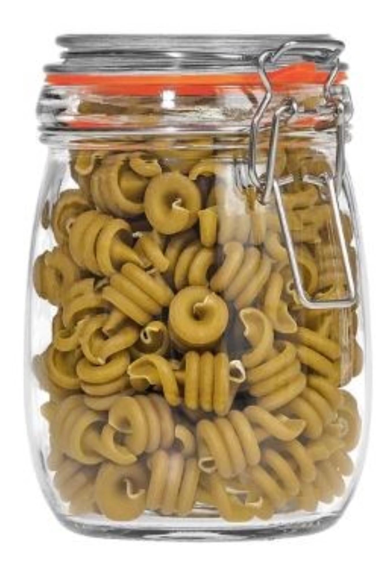 Aufbewahrungsglas mit Bügelverschluss 750ml in Transparent präsentiert im Onlineshop von KAQTU Design AG. Aufbewahrungsbehälter ist von Tala