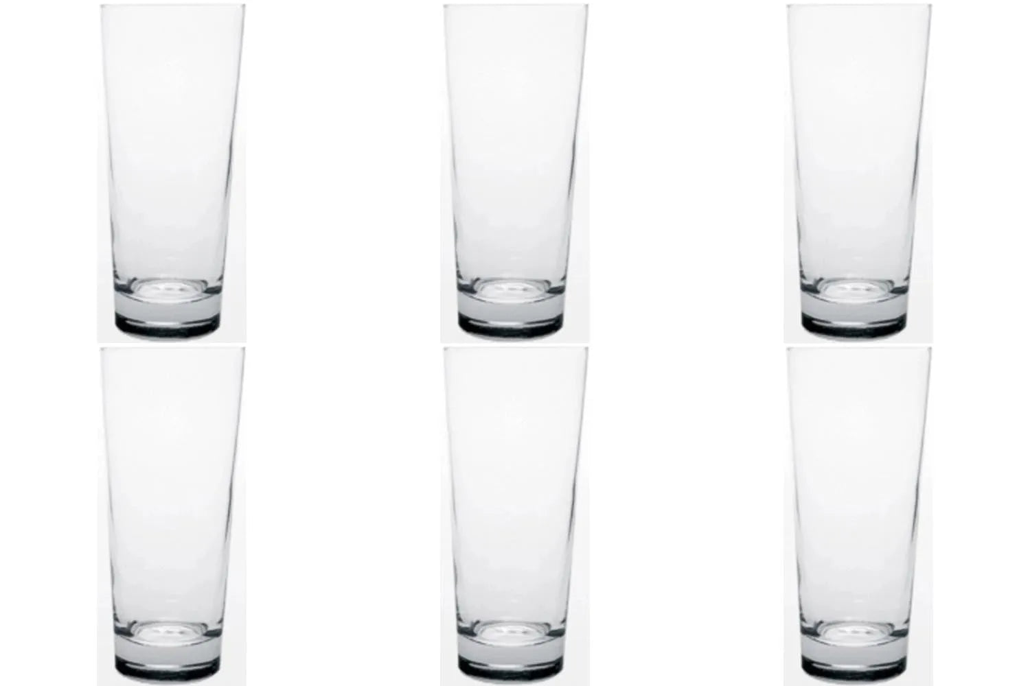 6er Set Frankonia Longdrink 28cl, 2dl. /-/ 14.2cm, Aligro in Transparent präsentiert im Onlineshop von KAQTU Design AG. Glas ist von Rastal