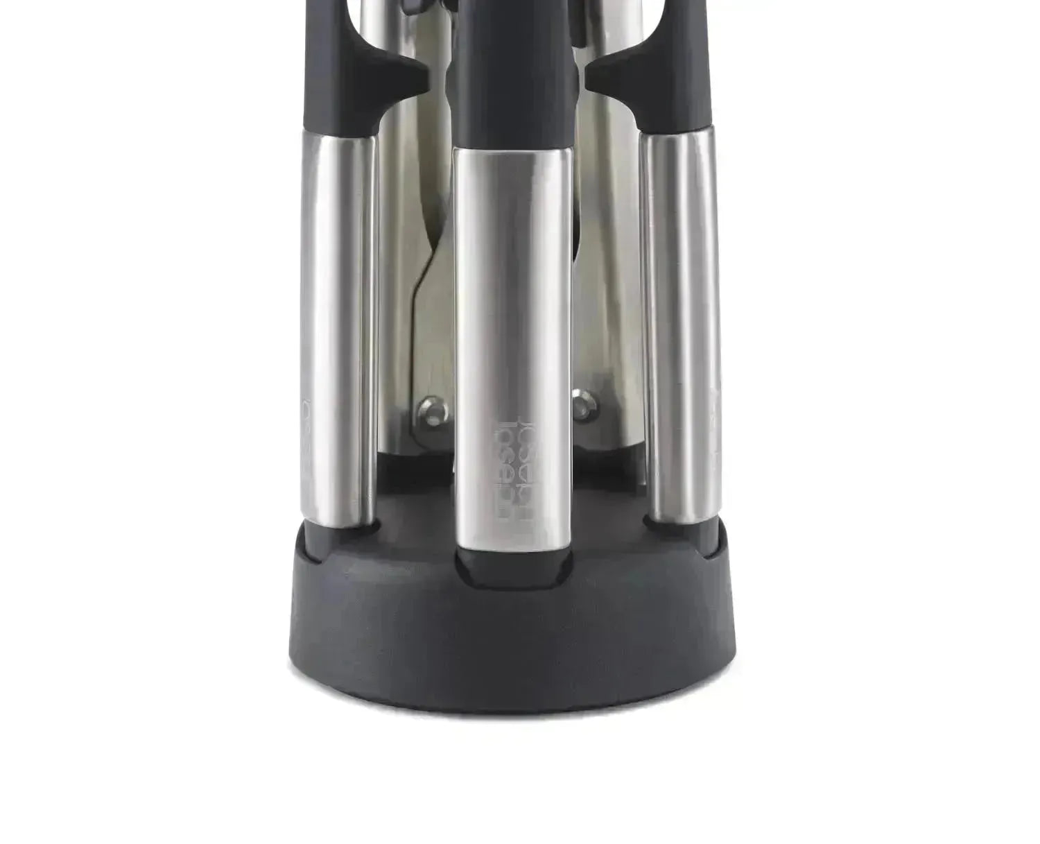 Modernes 5-teiliges Küchenutensilien-Set aus Silikon mit praktischem Ständer, perfekt für sauberes und effizientes Kochen.