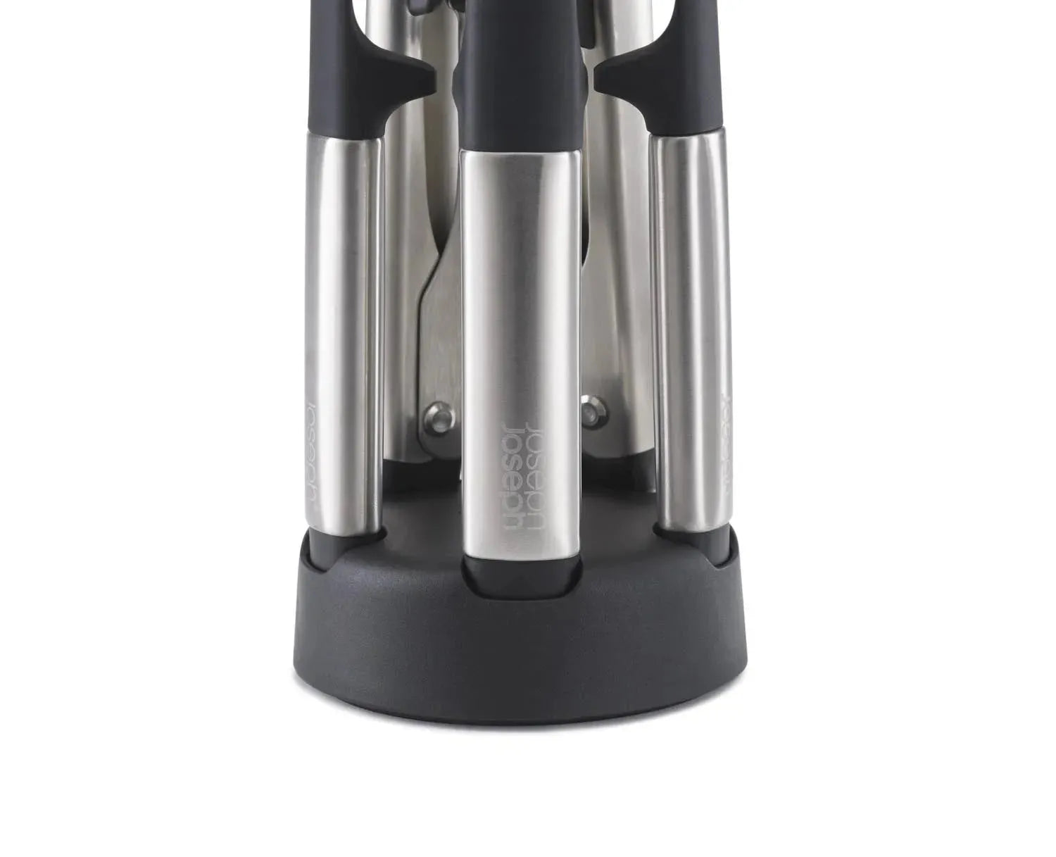 Modernes 5-teiliges Küchenutensilien-Set aus Silikon mit praktischem Ständer, perfekt für sauberes und effizientes Kochen.