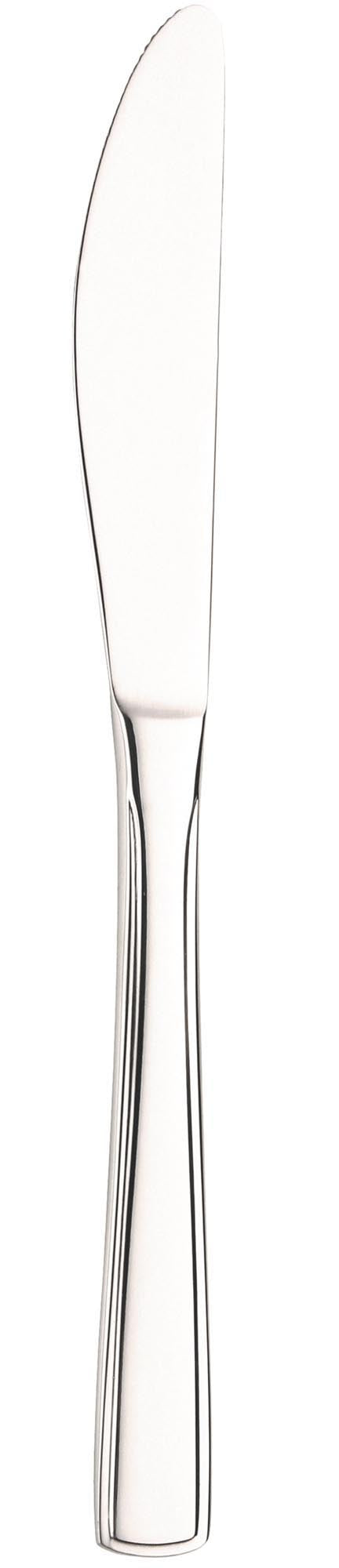 12er Set Beta Tafelmesser monobloc 21cm Aligro in Silber präsentiert im Onlineshop von KAQTU Design AG. Besteck ist von Pintinox