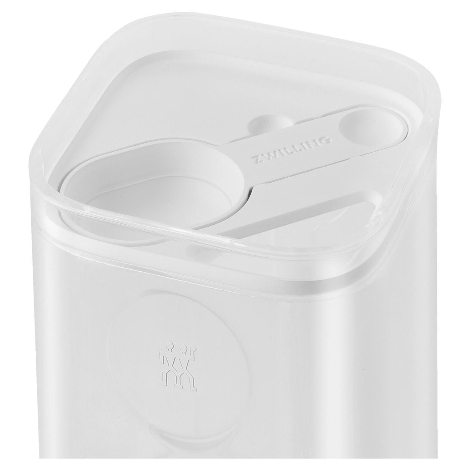 6-teiliges Cube Box Set von Zwilling in transparent-weiß, perfekt für die ordentliche Aufbewahrung und Organisation von Lebensmitteln.