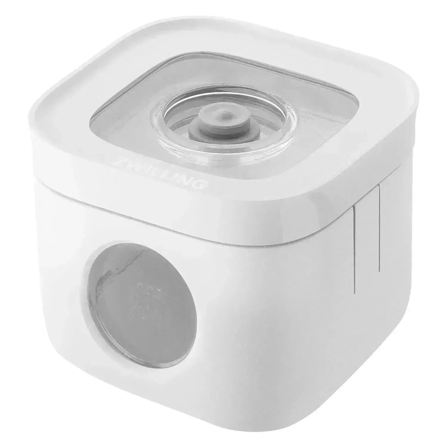 Eleganter weißer Cube Cover S von Zwilling, ideal für stilvolle Aufbewahrung und Organisation in Ihrem Zuhause.