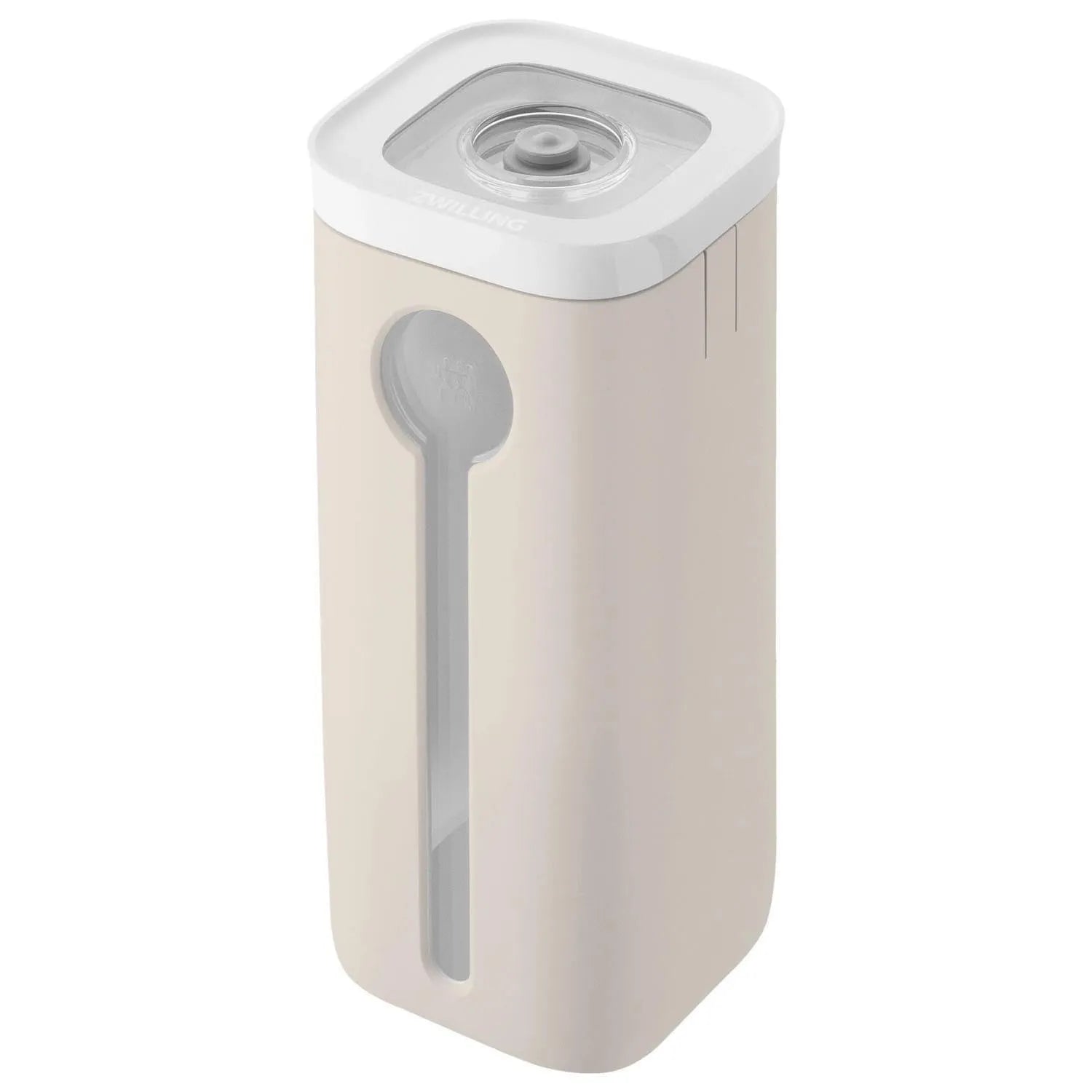 Eleganter Cube Cover 3S in Elfenbeinweiß von Zwilling, ideal für stilvolle Aufbewahrung und Organisation.