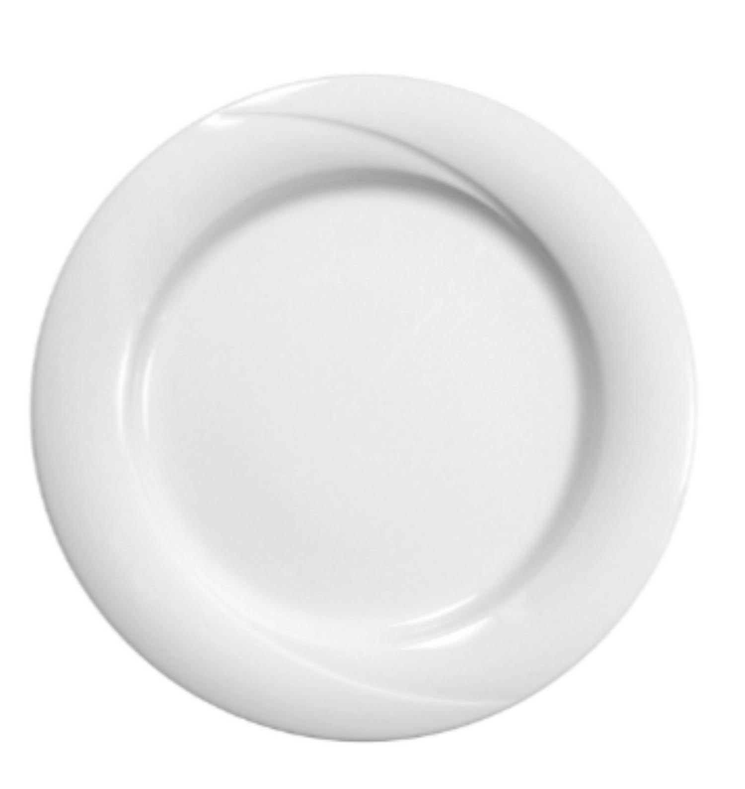 Laguna Teller flach 21cm in Weiss präsentiert im Onlineshop von KAQTU Design AG. Teller ist von Maison Truffe