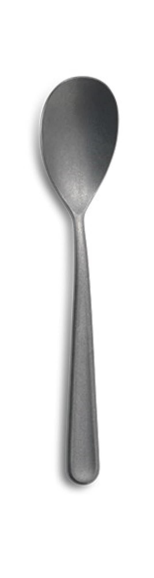London Vintage Espressolöffel in Silber präsentiert im Onlineshop von KAQTU Design AG. Besteck ist von Comas