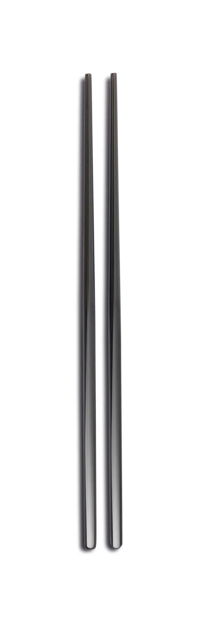 2er Set Palillos Essstäbchen 18/10 schwarz in Schwarz präsentiert im Onlineshop von KAQTU Design AG. Besteck ist von Comas