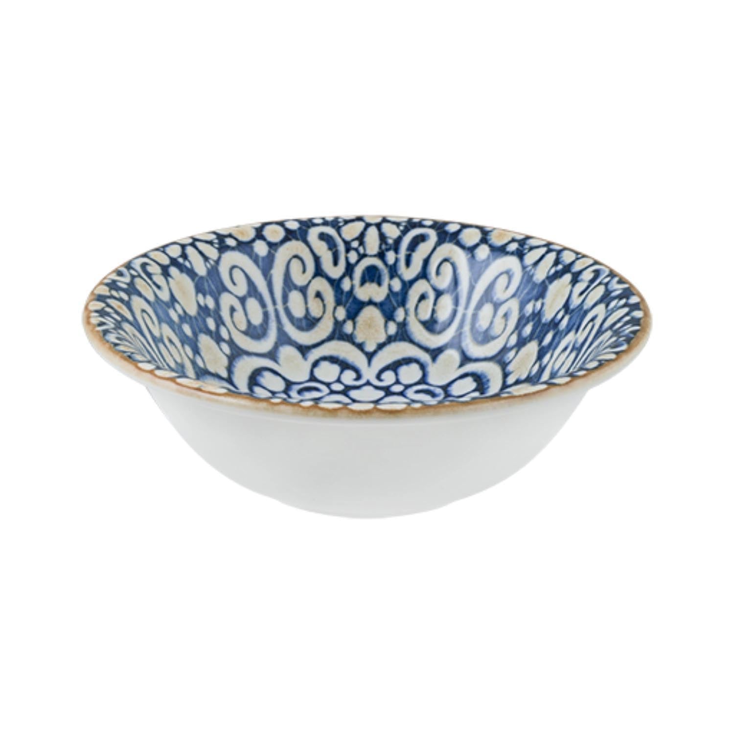 Alhambra Gourmet Schale D16cm 400ml in Blau präsentiert im Onlineshop von KAQTU Design AG. Schale ist von Bonna
