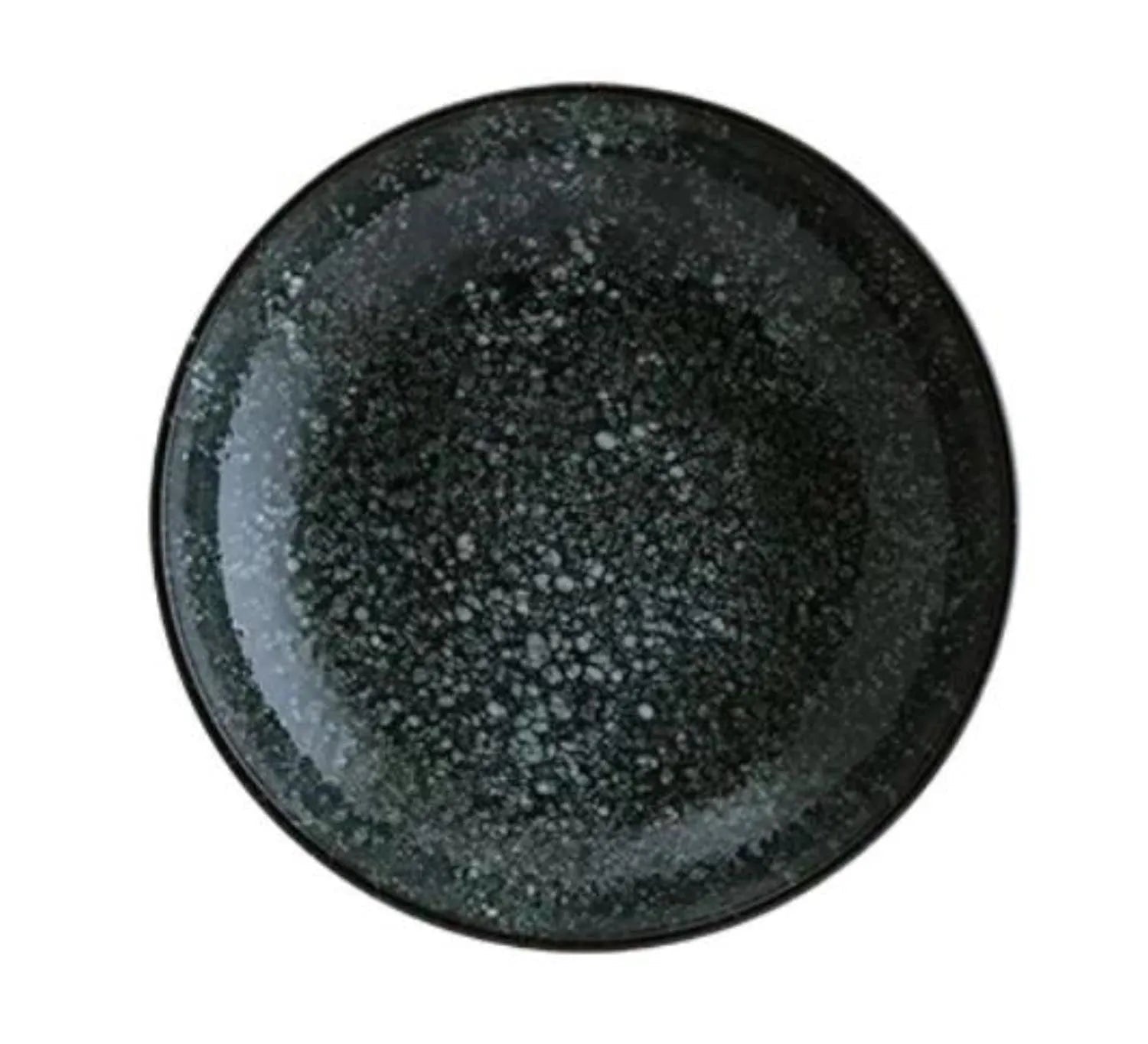 Cosmos Black Bloom Teller tief 25cm 1.3l in Schwarz präsentiert im Onlineshop von KAQTU Design AG. Teller ist von Bonna