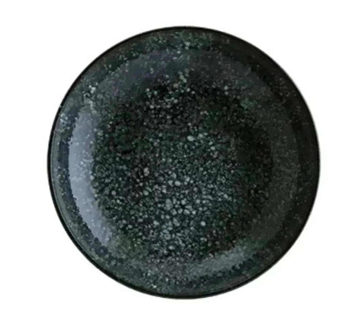 Cosmos Black Bloom Teller tief 25cm 1.3l in Schwarz präsentiert im Onlineshop von KAQTU Design AG. Teller ist von Bonna