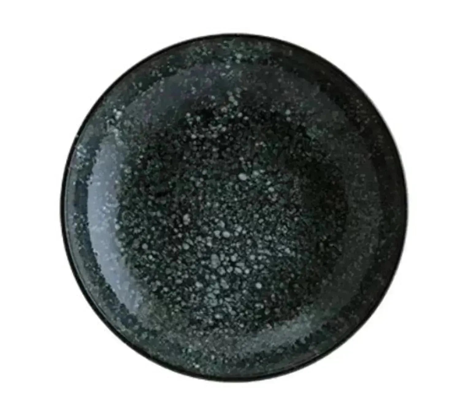 Cosmos Black Bloom Teller tief 25cm 1.3l in Schwarz präsentiert im Onlineshop von KAQTU Design AG. Teller ist von Bonna