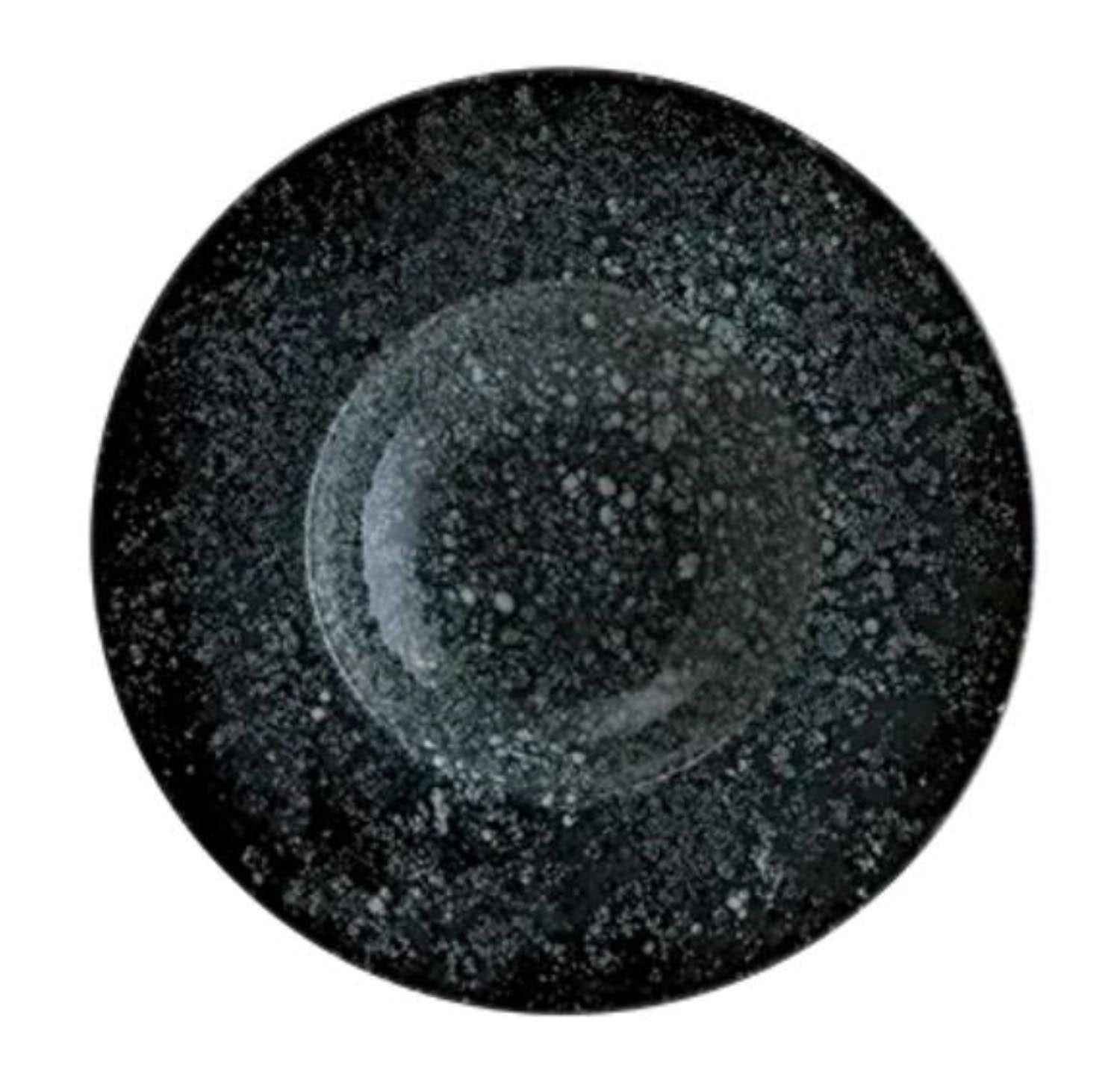 Cosmos Black Banquet Teller tief 28cm 400ml in Schwarz präsentiert im Onlineshop von KAQTU Design AG. Teller ist von Bonna