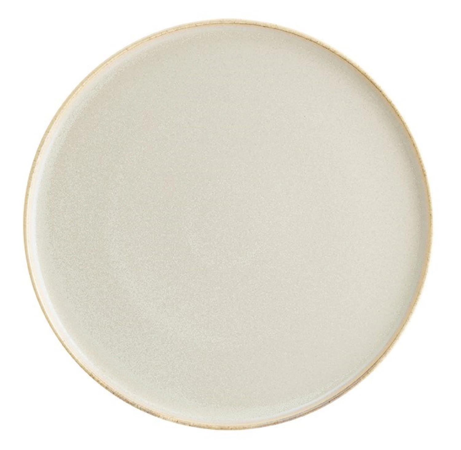 Sand Hygge Teller flach D28cm in Beige präsentiert im Onlineshop von KAQTU Design AG. Teller ist von Bonna