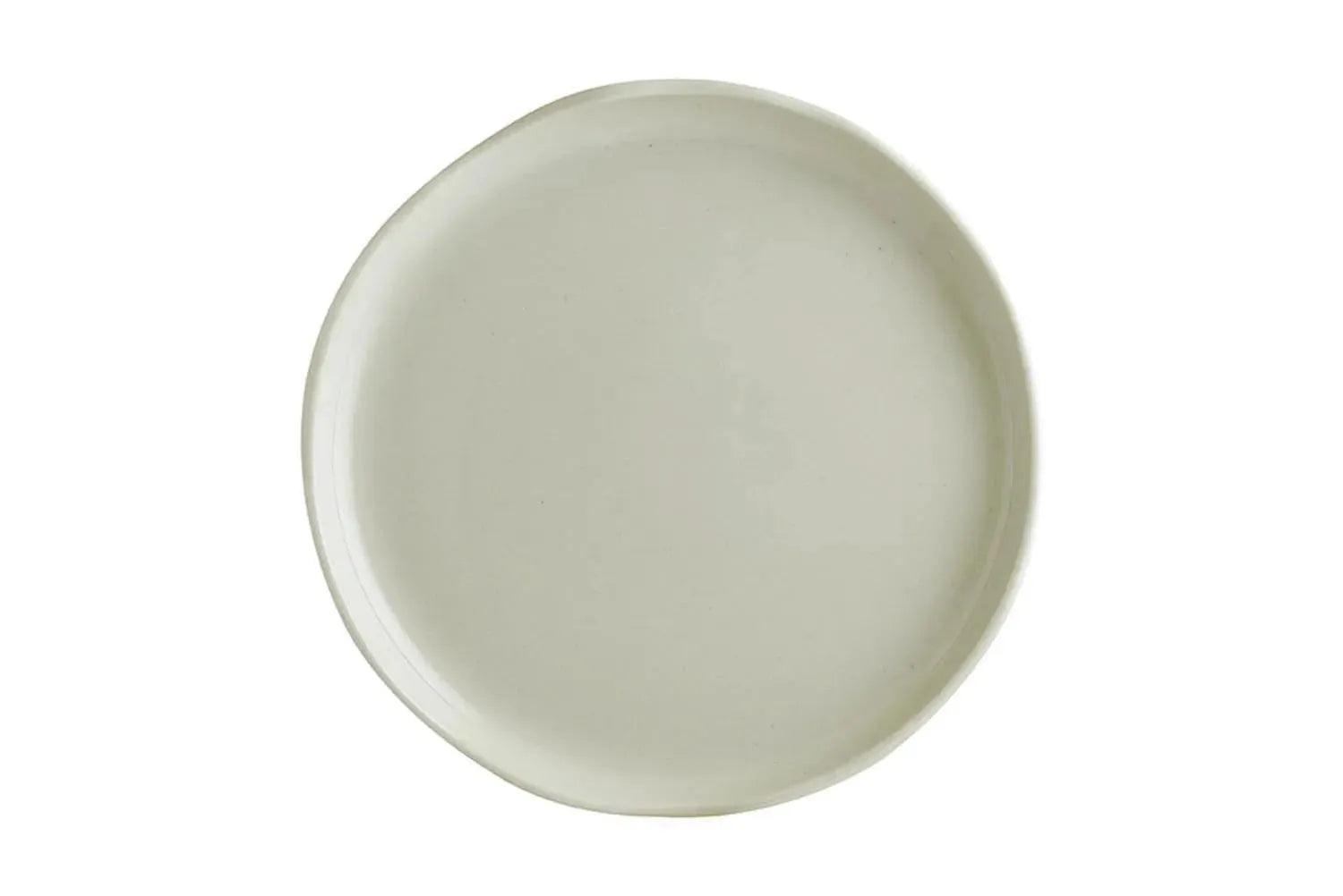 Cras Teller flach D21cm in Weiss präsentiert im Onlineshop von KAQTU Design AG. Teller ist von Bonna