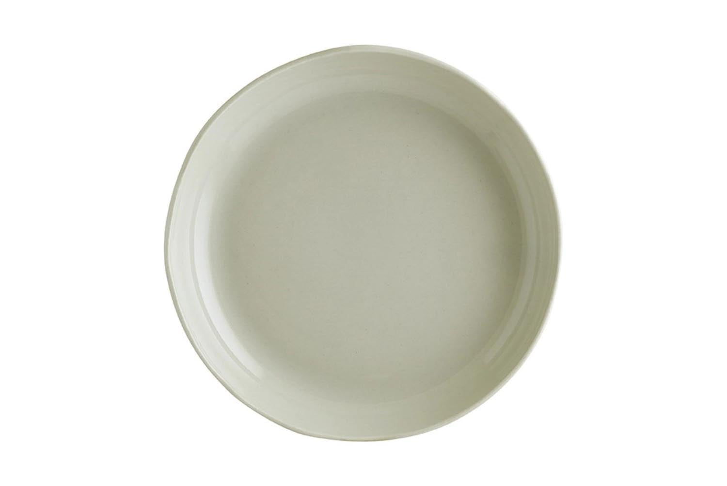 Cras Teller tief D23cm 750 ml in Weiss präsentiert im Onlineshop von KAQTU Design AG. Teller ist von Bonna