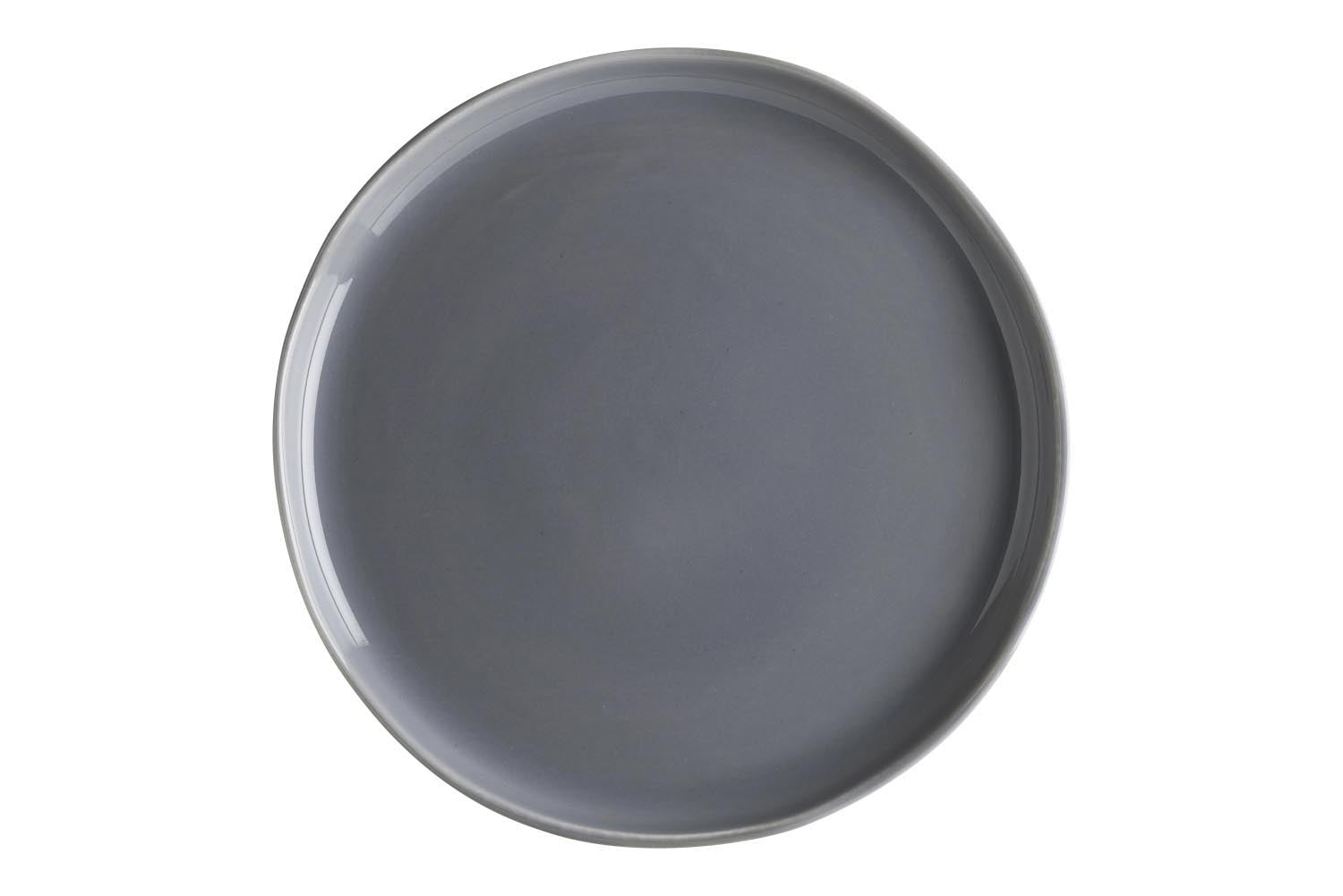 Gris Cras Teller flach D21cm in Grau präsentiert im Onlineshop von KAQTU Design AG. Teller ist von Bonna