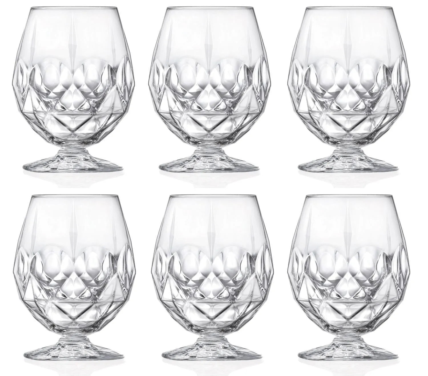 6er Set Alkemist Stemless Kelch Ø10 H12.8 cm, 53cl in Transparent präsentiert im Onlineshop von KAQTU Design AG. Glas ist von RCR