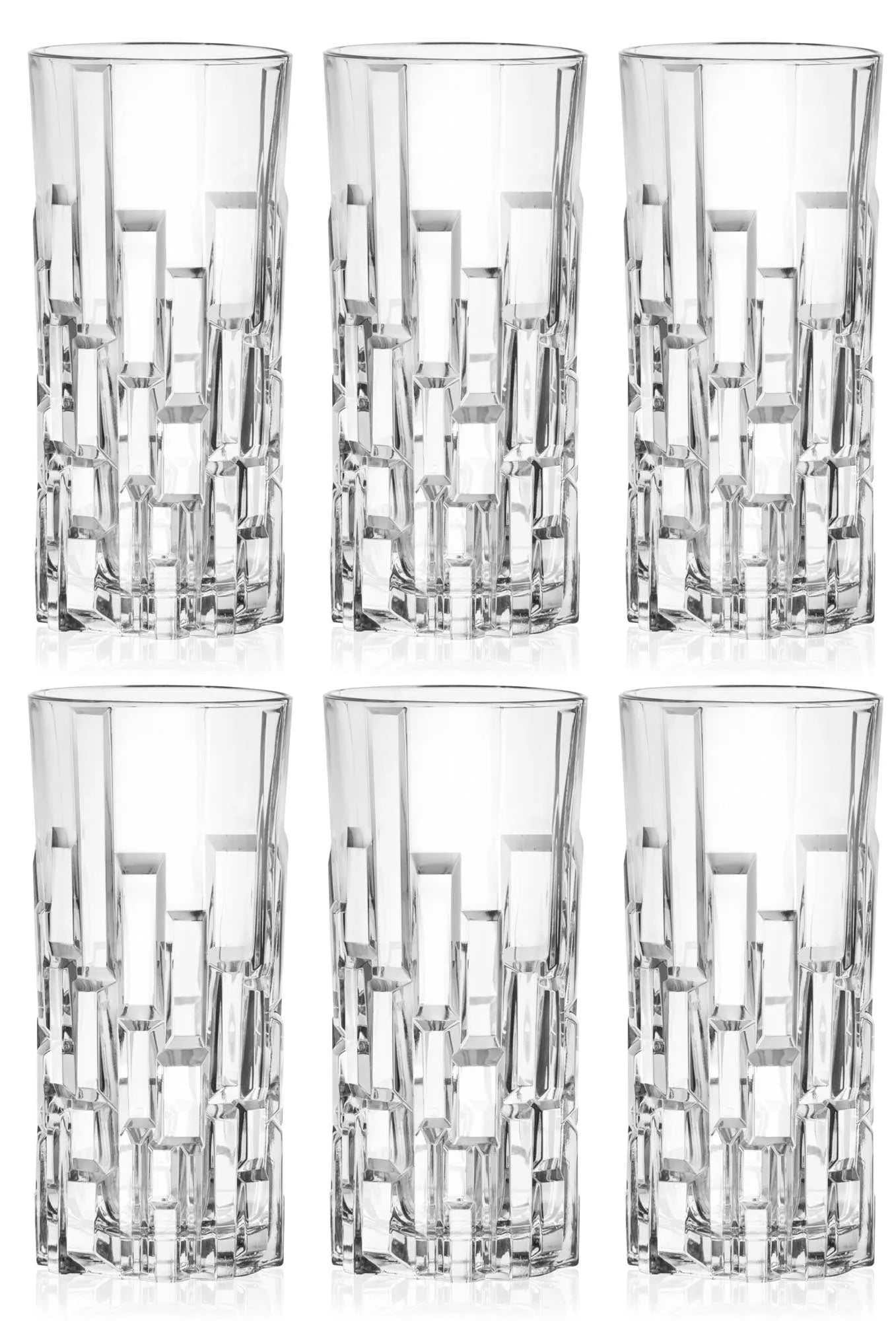 6er Set Etna Hb Becher Ø6.9 H15 cm, 34cl in Transparent präsentiert im Onlineshop von KAQTU Design AG. Glas ist von RCR