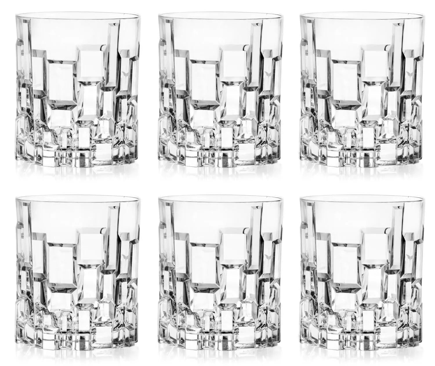 6er Set Etna Dof Becher Ø8cm H9.5cm, 33cl in Transparent präsentiert im Onlineshop von KAQTU Design AG. Glas ist von RCR