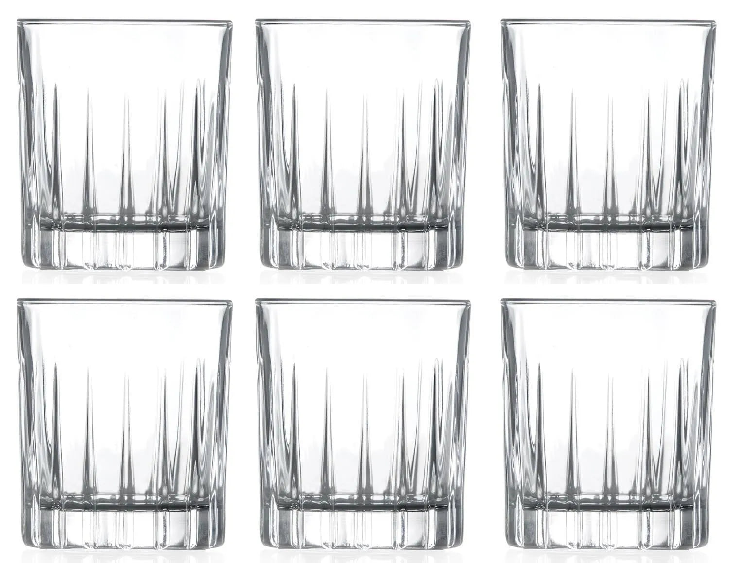 6er Set Timeless Liqueur Becher Ø5.2 H6 cm, 8cl in Transparent präsentiert im Onlineshop von KAQTU Design AG. Glas ist von RCR