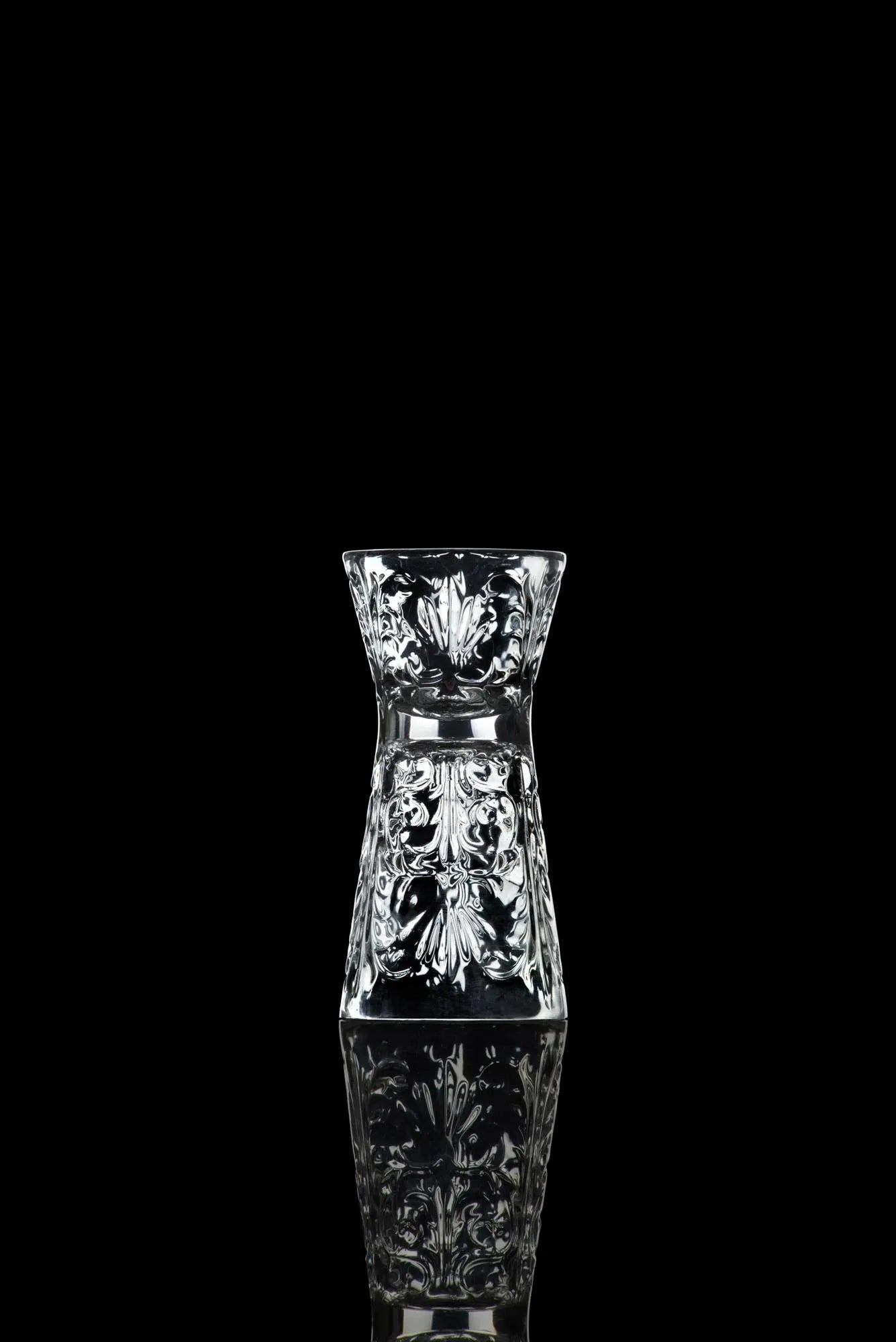 Elegantes 6er Set Clessidra Gläser von RCR, 5 cm Durchmesser, 10,2 cm hoch, ideal für stilvolle Getränkepräsentation.