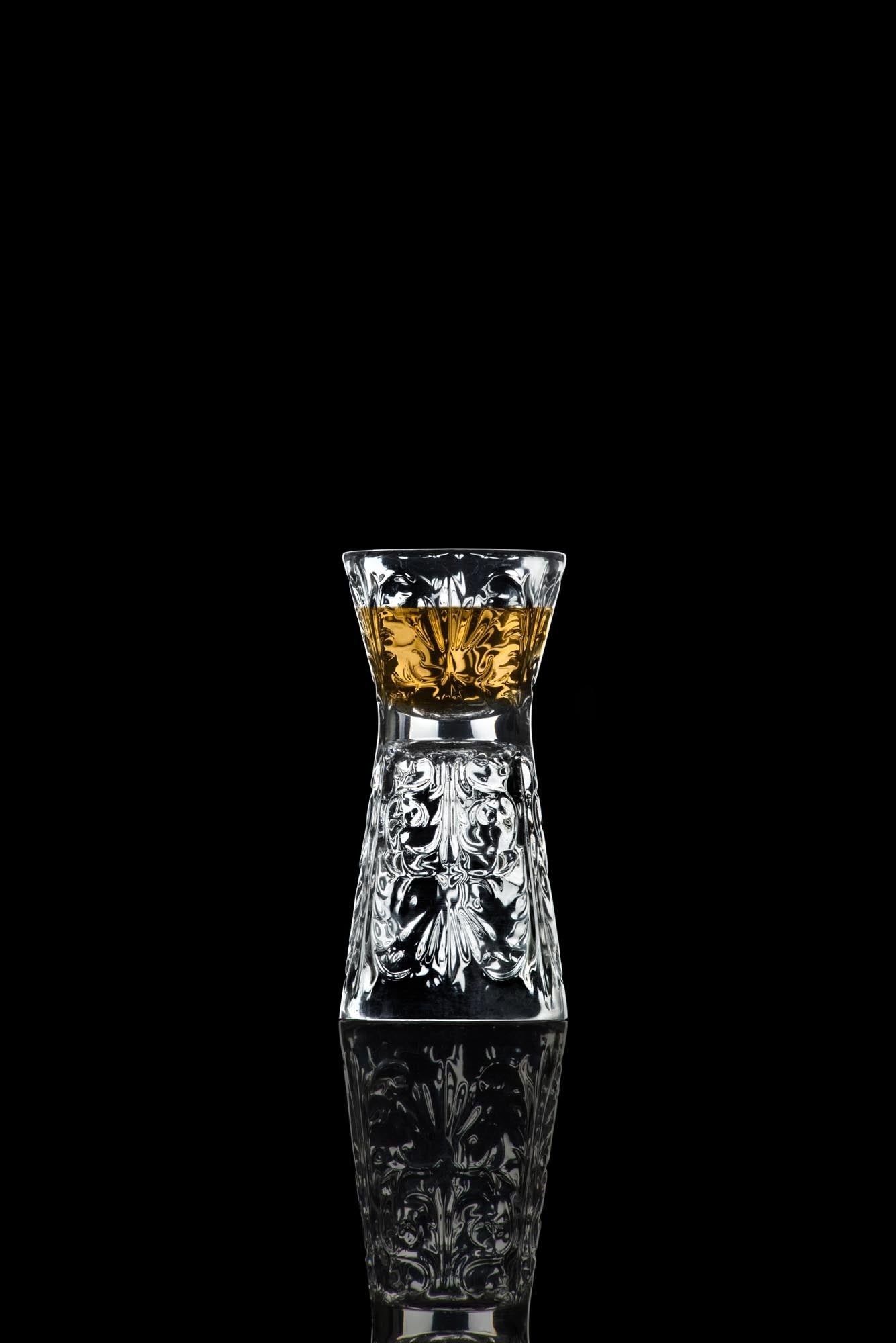 6er Set RCR Clessidra Gläser, Ø5 cm, H10,2 cm, 6+3 cl, stilvoll und elegant für besondere Getränkemomente.