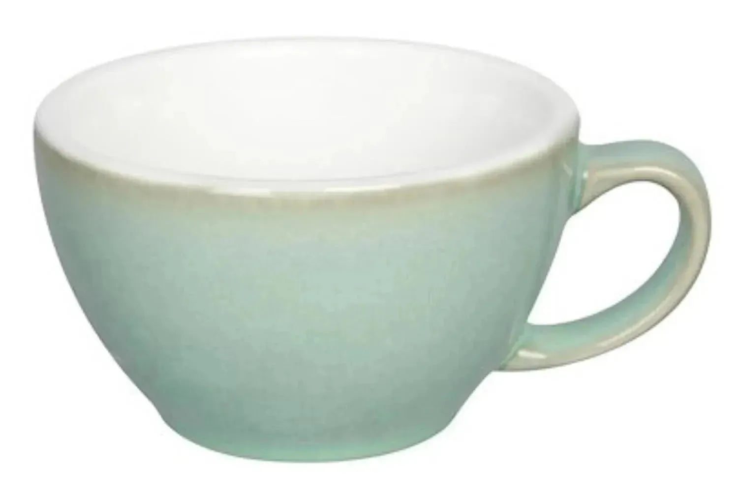 Egg Kaffeetasse 200ml basilikum in Grün präsentiert im Onlineshop von KAQTU Design AG. Espressotassen ist von Loveramics