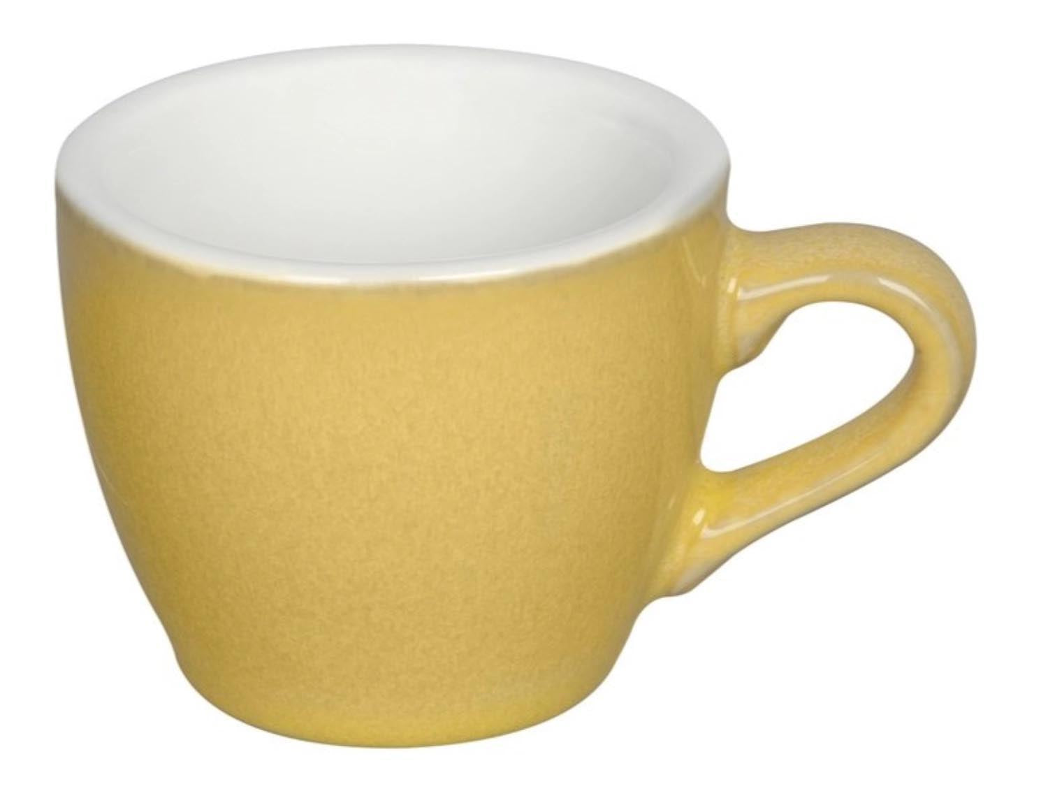 Egg Kaffeetasse 150ml butterblume in Gelb präsentiert im Onlineshop von KAQTU Design AG. Espressotassen ist von Loveramics