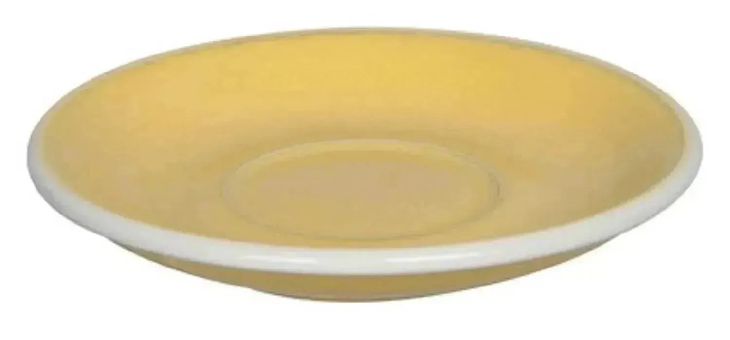 Egg Untertasse 14.5cm butterblume in Gelb präsentiert im Onlineshop von KAQTU Design AG. Espressotassen ist von Loveramics