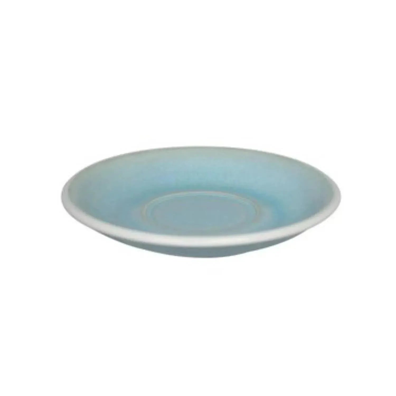 Egg Untertasse 14.5cm eisblau in Blau präsentiert im Onlineshop von KAQTU Design AG. Espressotassen ist von Loveramics