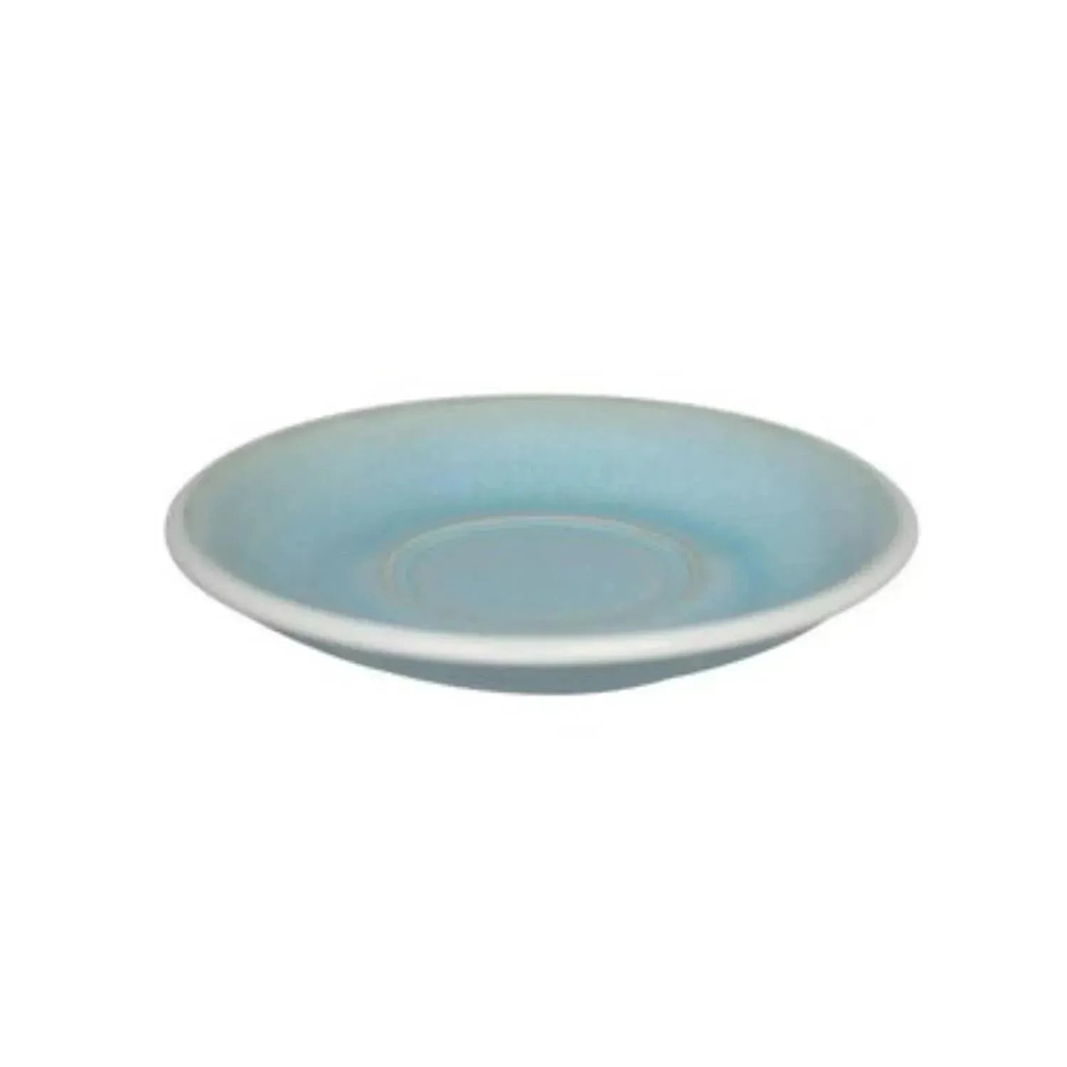 Egg Untertasse 14.5cm eisblau in Blau präsentiert im Onlineshop von KAQTU Design AG. Espressotassen ist von Loveramics
