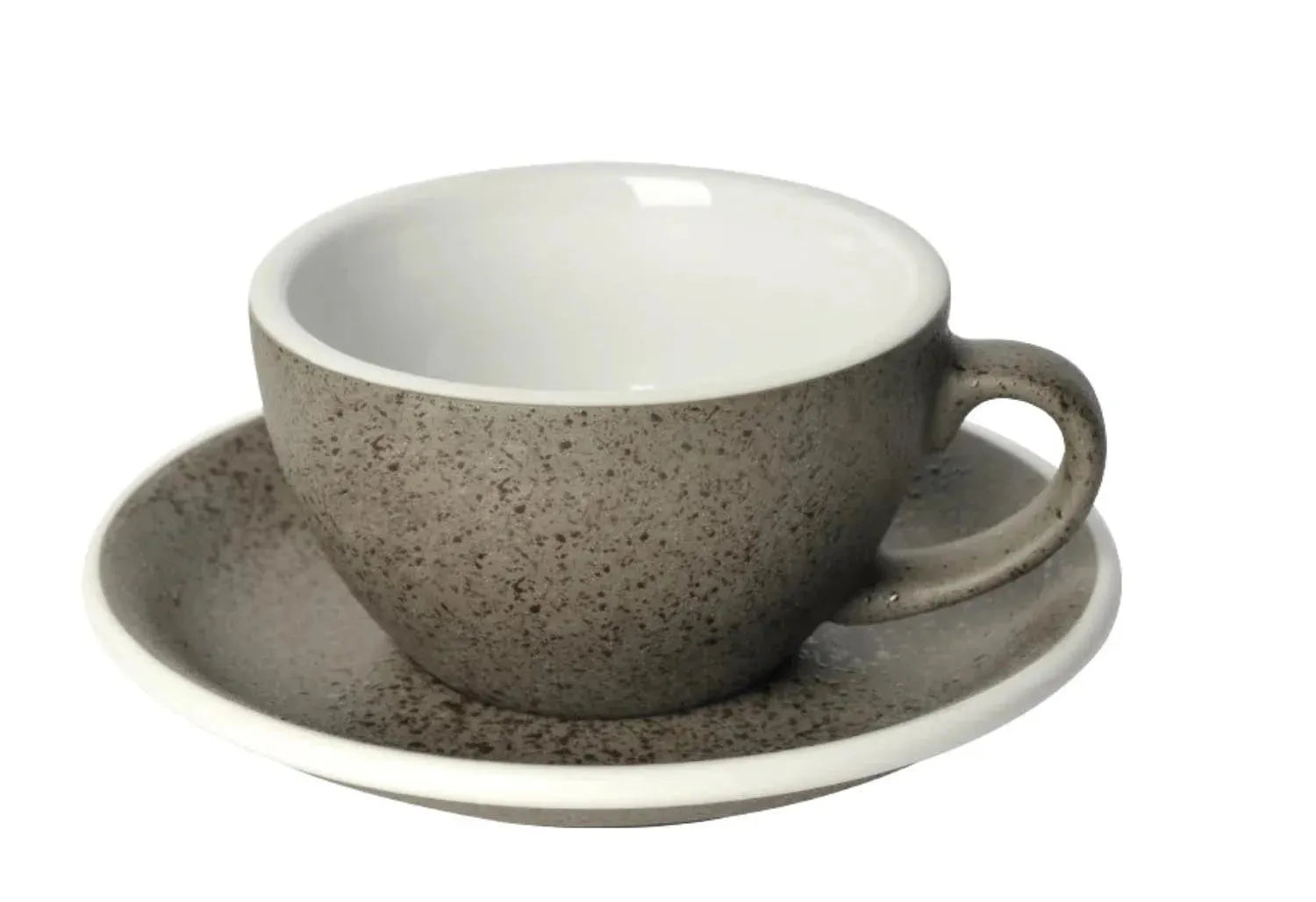 Egg Kaffeetasse 200ml granit in Silber präsentiert im Onlineshop von KAQTU Design AG. Espressotassen ist von Loveramics