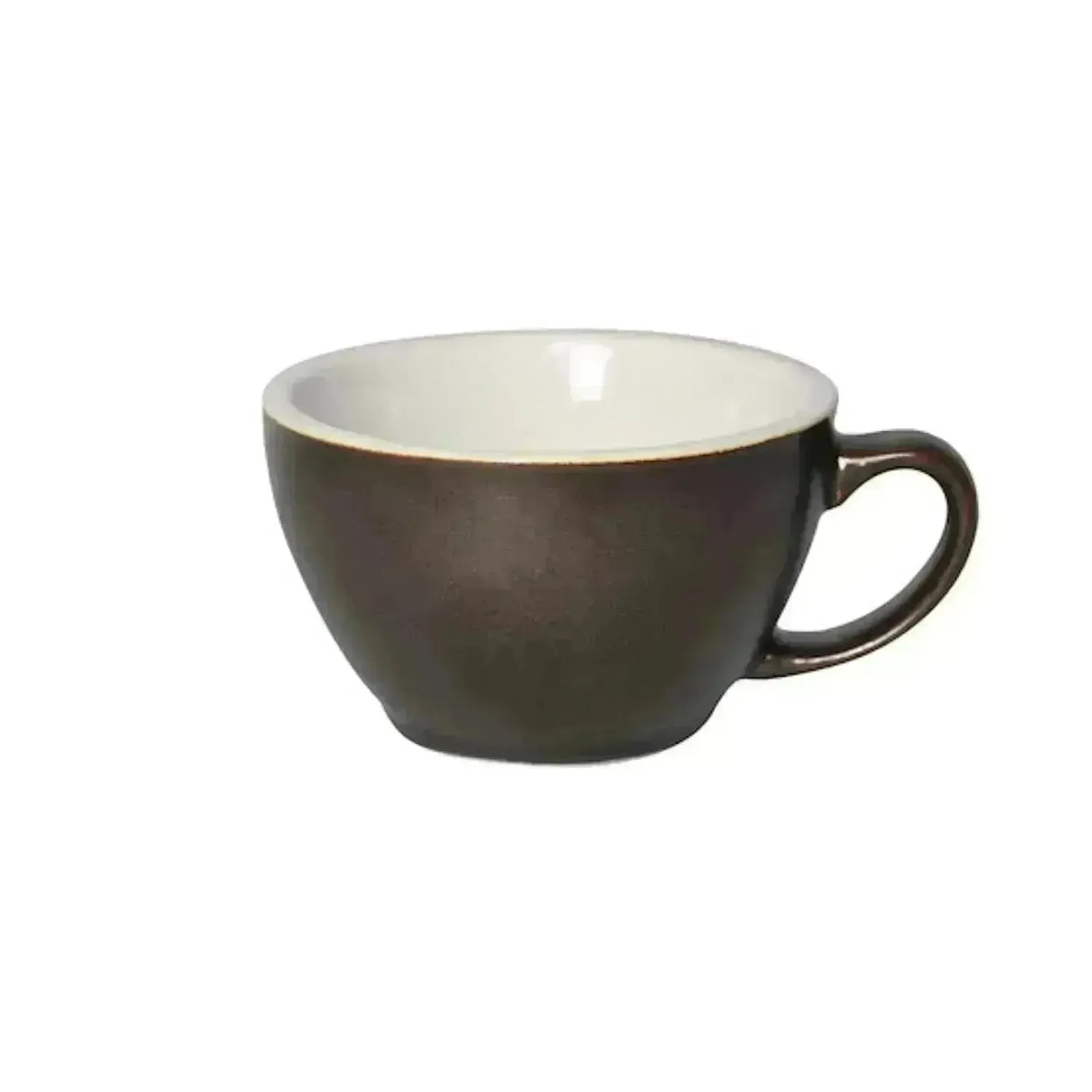 Egg Kaffeetasse 150ml schwarzpulver in Schwarz präsentiert im Onlineshop von KAQTU Design AG. Espressotassen ist von Loveramics