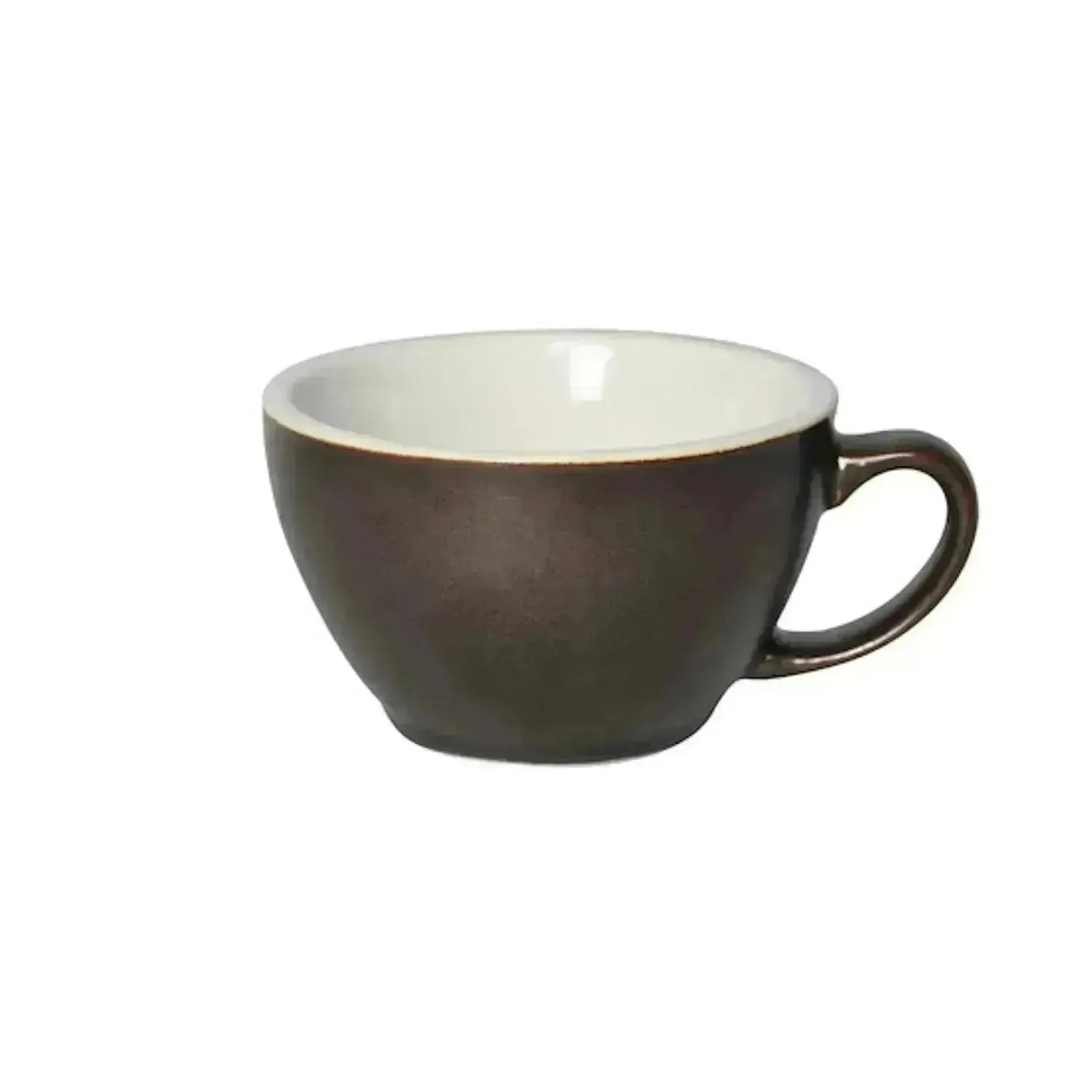 Egg Kaffeetasse 150ml schwarzpulver in Schwarz präsentiert im Onlineshop von KAQTU Design AG. Espressotassen ist von Loveramics