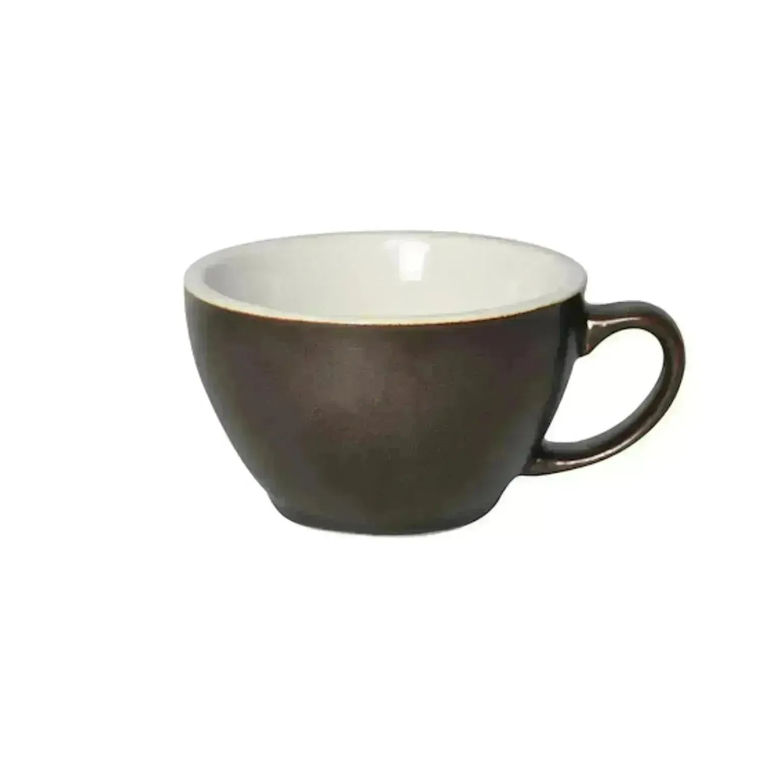 Egg Kaffeetasse 150ml schwarzpulver in Schwarz präsentiert im Onlineshop von KAQTU Design AG. Espressotassen ist von Loveramics