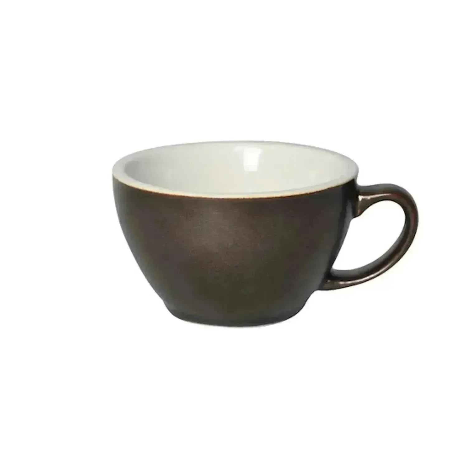 Egg Kaffeetasse 150ml schwarzpulver in Schwarz präsentiert im Onlineshop von KAQTU Design AG. Espressotassen ist von Loveramics
