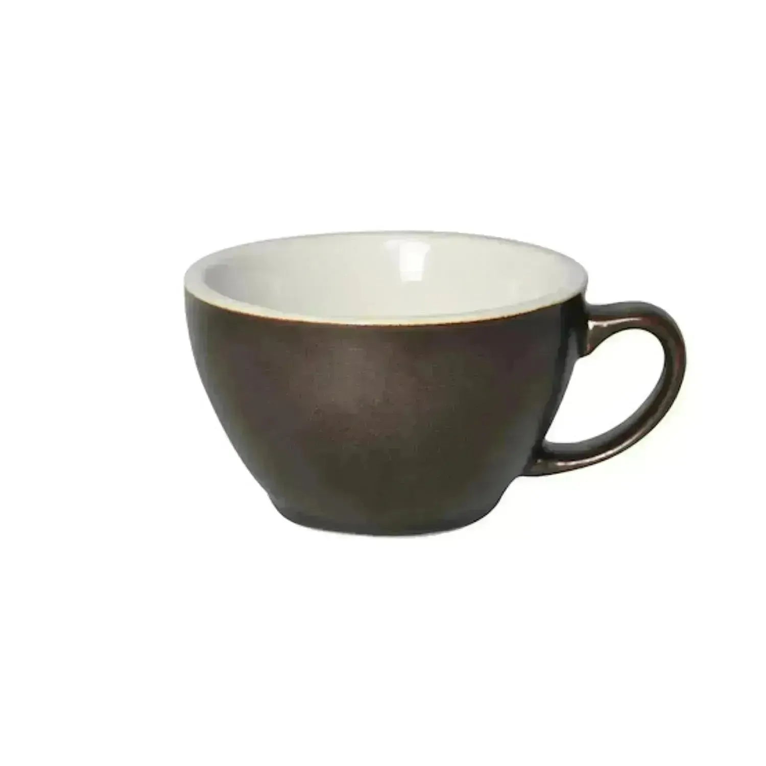 Egg Kaffeetasse 150ml schwarzpulver in Schwarz präsentiert im Onlineshop von KAQTU Design AG. Espressotassen ist von Loveramics