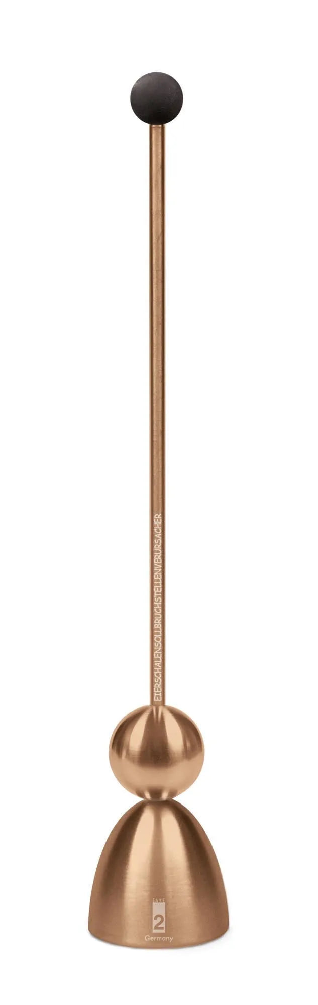 Clack Eieröffner Precious-Edition, roségold in Silber präsentiert im Onlineshop von KAQTU Design AG. Flaschenöffner ist von Maison Truffe