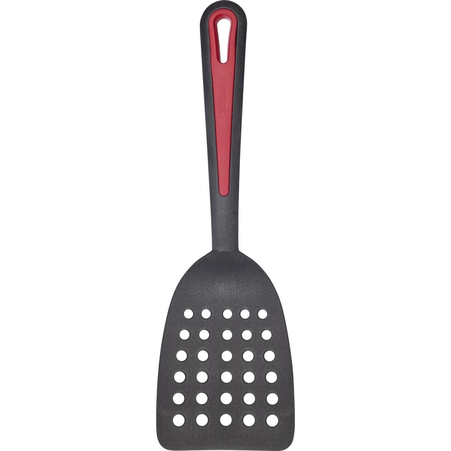 Pfannenwender Gallant von Westmark mit großer, gelochter Laffe – ideal für schonendes Wenden und Abtropfen von Speisen.