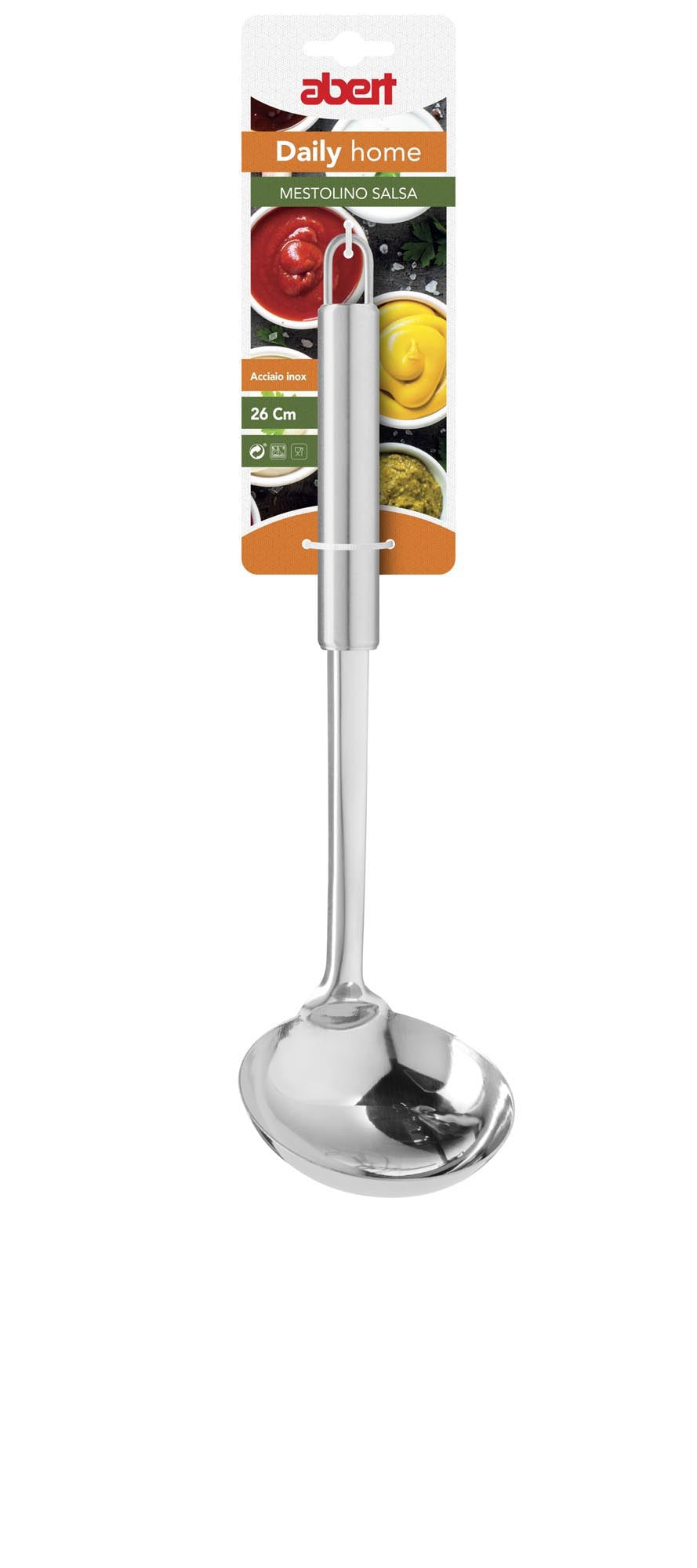 Daily Home Servicekelle aus Edelstahl 26cm in Silber präsentiert im Onlineshop von KAQTU Design AG. Küchenhelfer ist von Abert