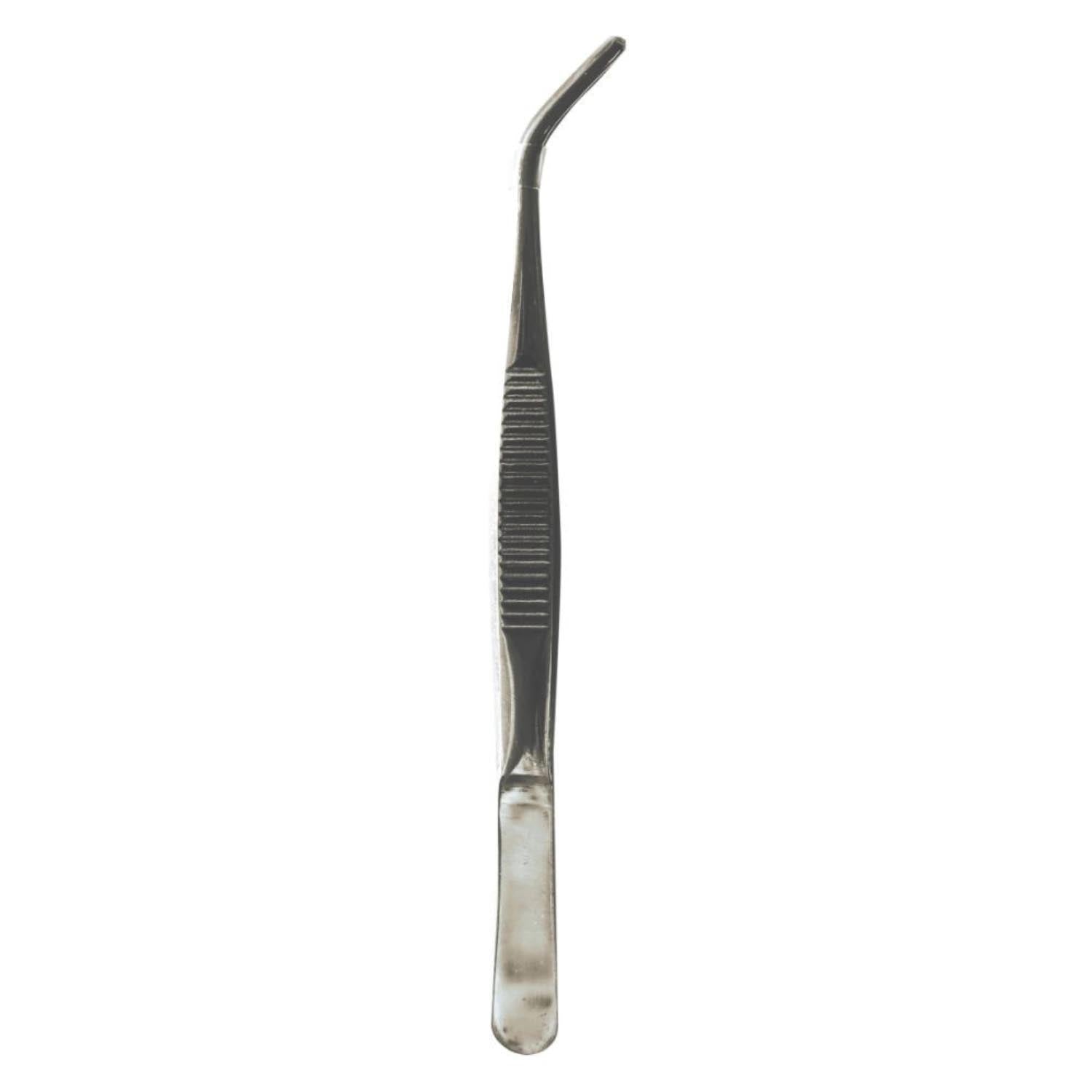Präzise Dressierzange aus Edelstahl, 16 cm, ideal für feine Dekorationen und präzises Arbeiten in der Küche.