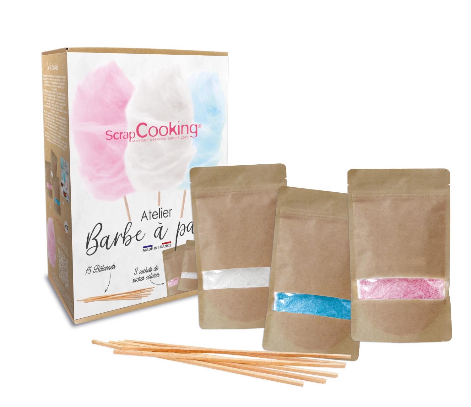 Atelier Zuckerwatte Workshop in Mehrfarbig präsentiert im Onlineshop von KAQTU Design AG. Lebensmittel ist von Scrap Cooking