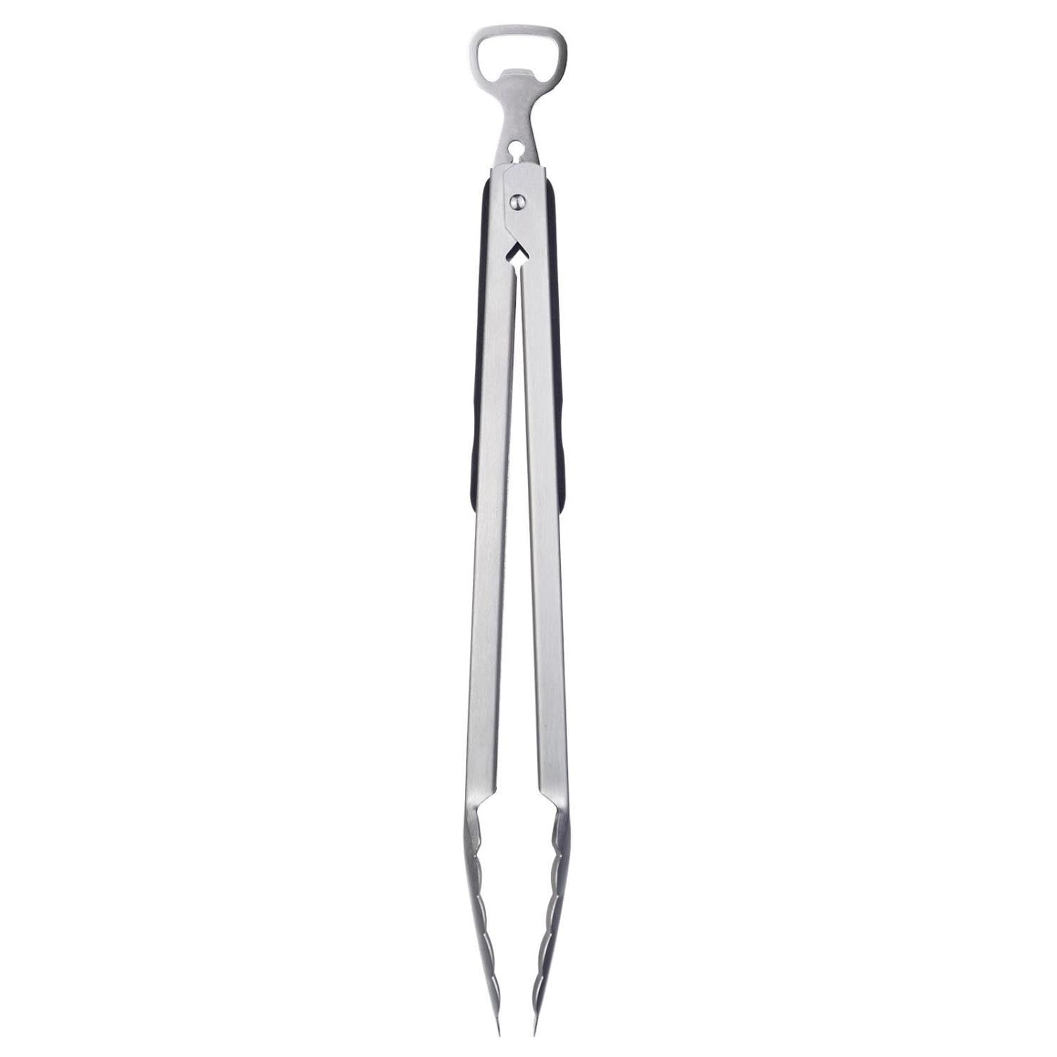Die Westmark Grillzange Classic Spezial Mix, 35cm, mit integriertem Flaschenöffner, ist ideal für Grillfans und vielseitig einsetzbar.