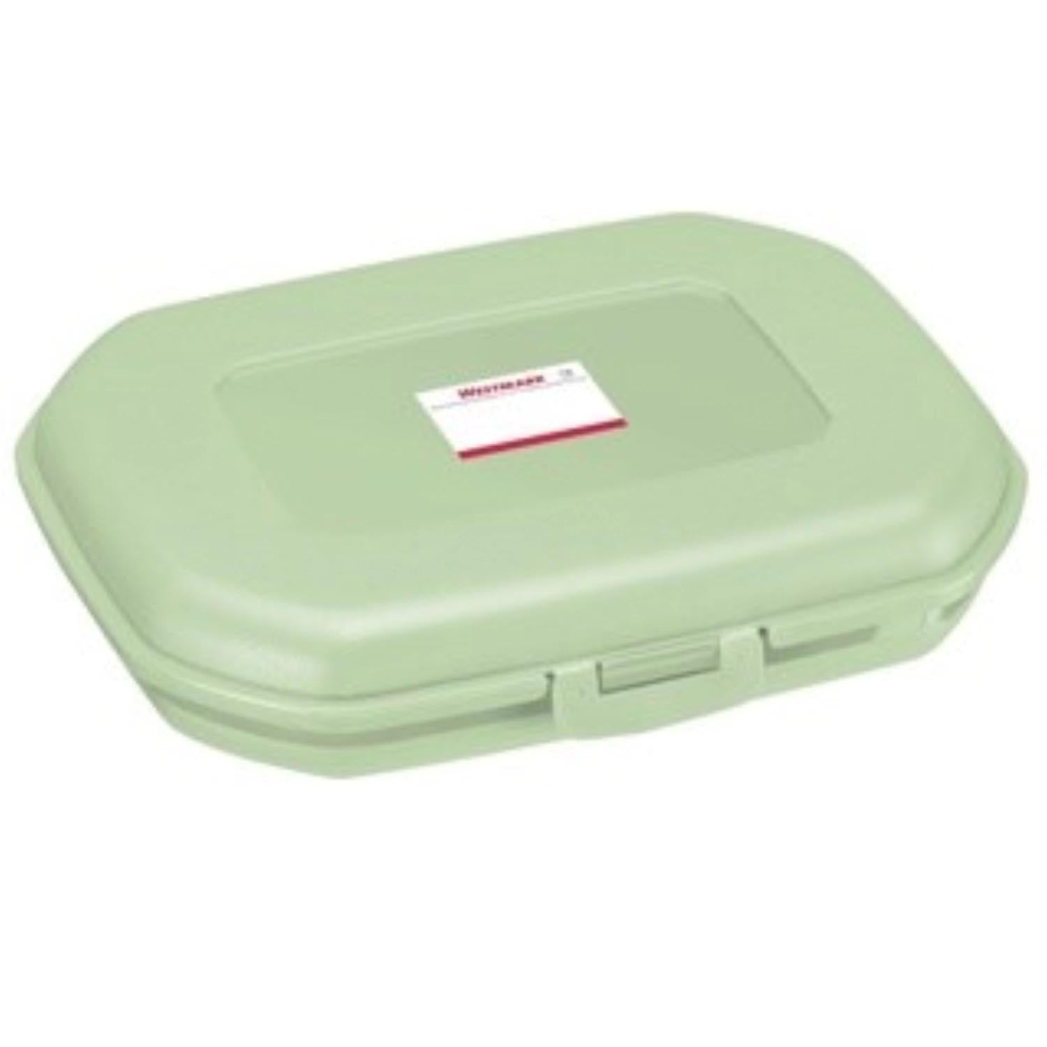 Westmark Snackbox Mini grün 300ml in Grün präsentiert im Onlineshop von KAQTU Design AG. Aufbewahrungsbehälter ist von Westmark