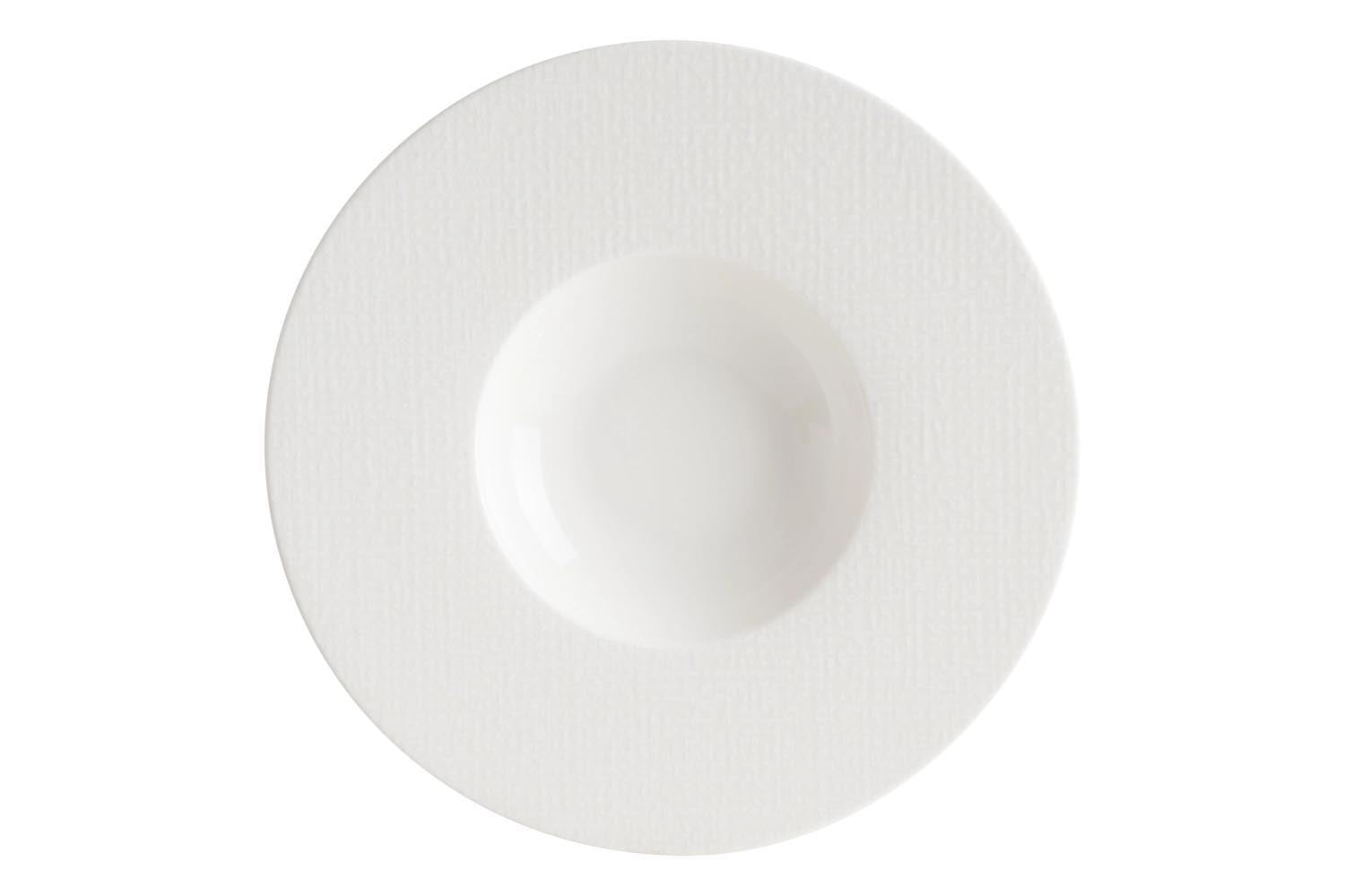 Patch Neat Teller tief D30cm 360ml in Weiss präsentiert im Onlineshop von KAQTU Design AG. Teller ist von Bonna