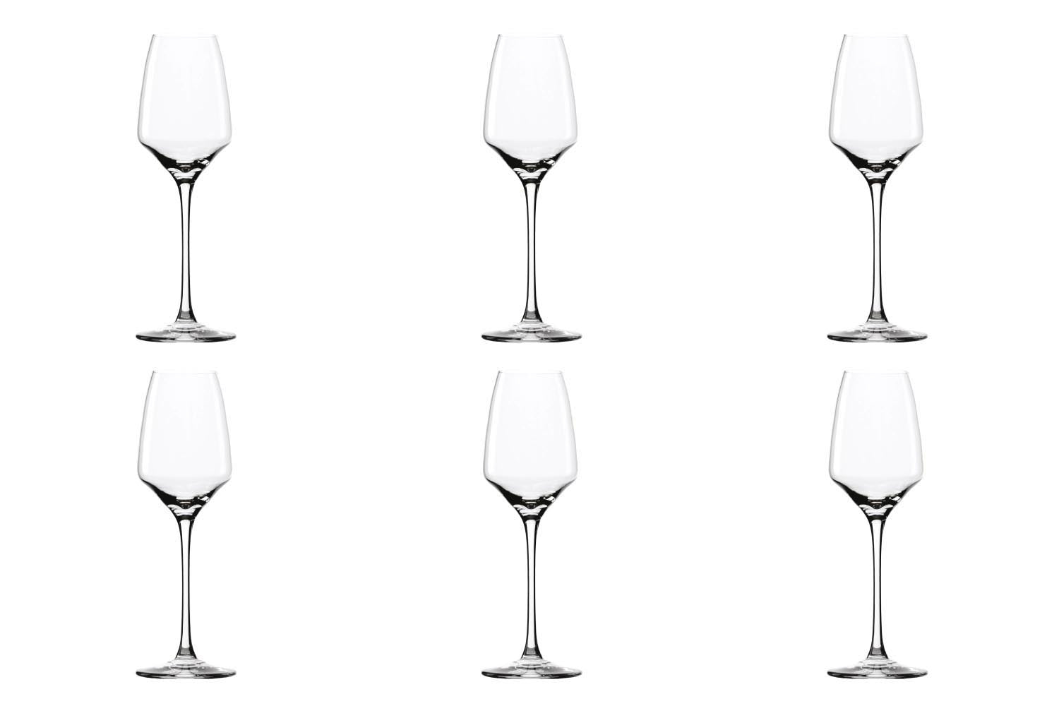 6er Set Experience Süssweinkelch 190ml h: 200mm in Transparent präsentiert im Onlineshop von KAQTU Design AG. Glas ist von Stölzle