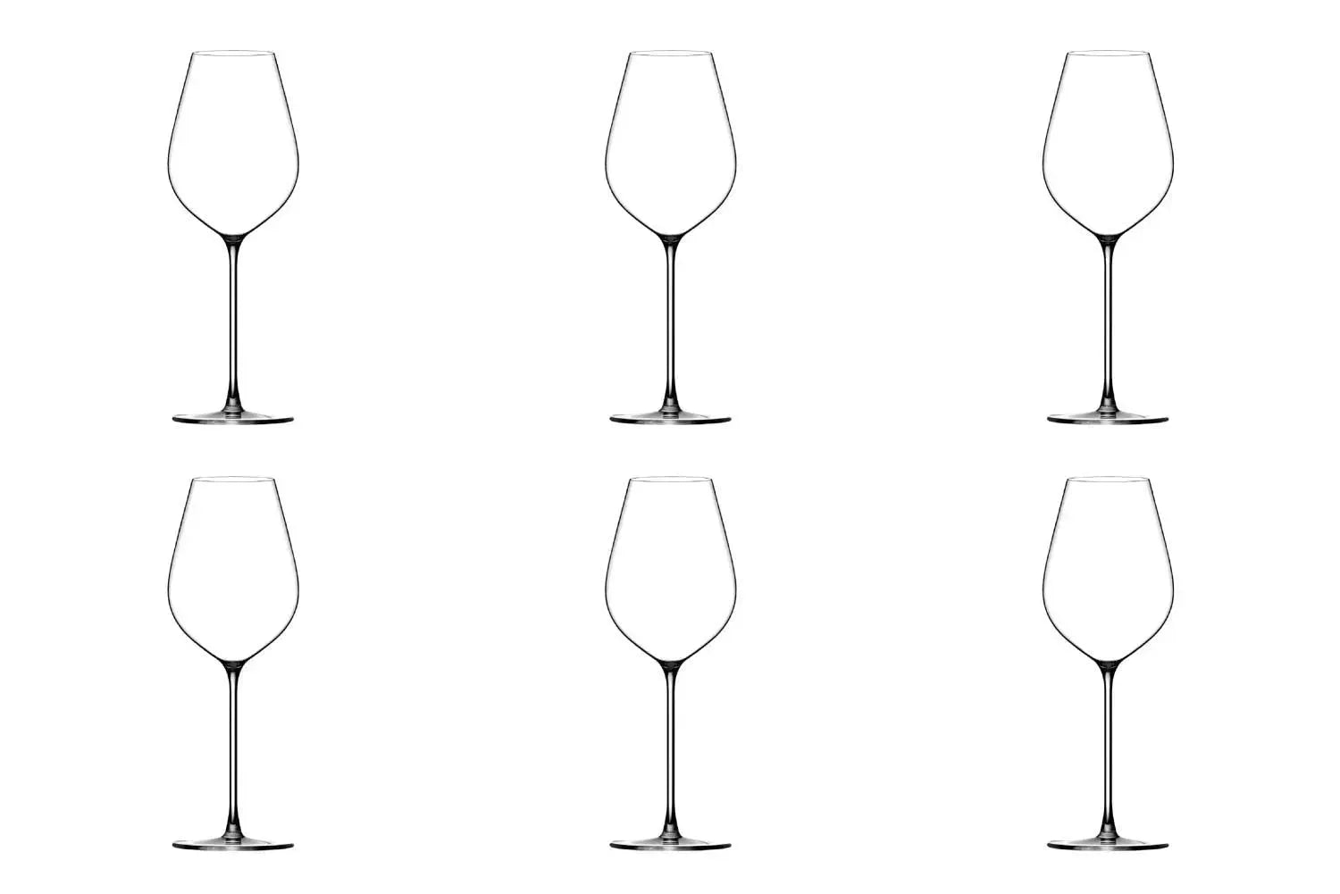 6er Set Basset Hommage Universalglas 45cl in Transparent präsentiert im Onlineshop von KAQTU Design AG. Glas ist von Lehmann Glass