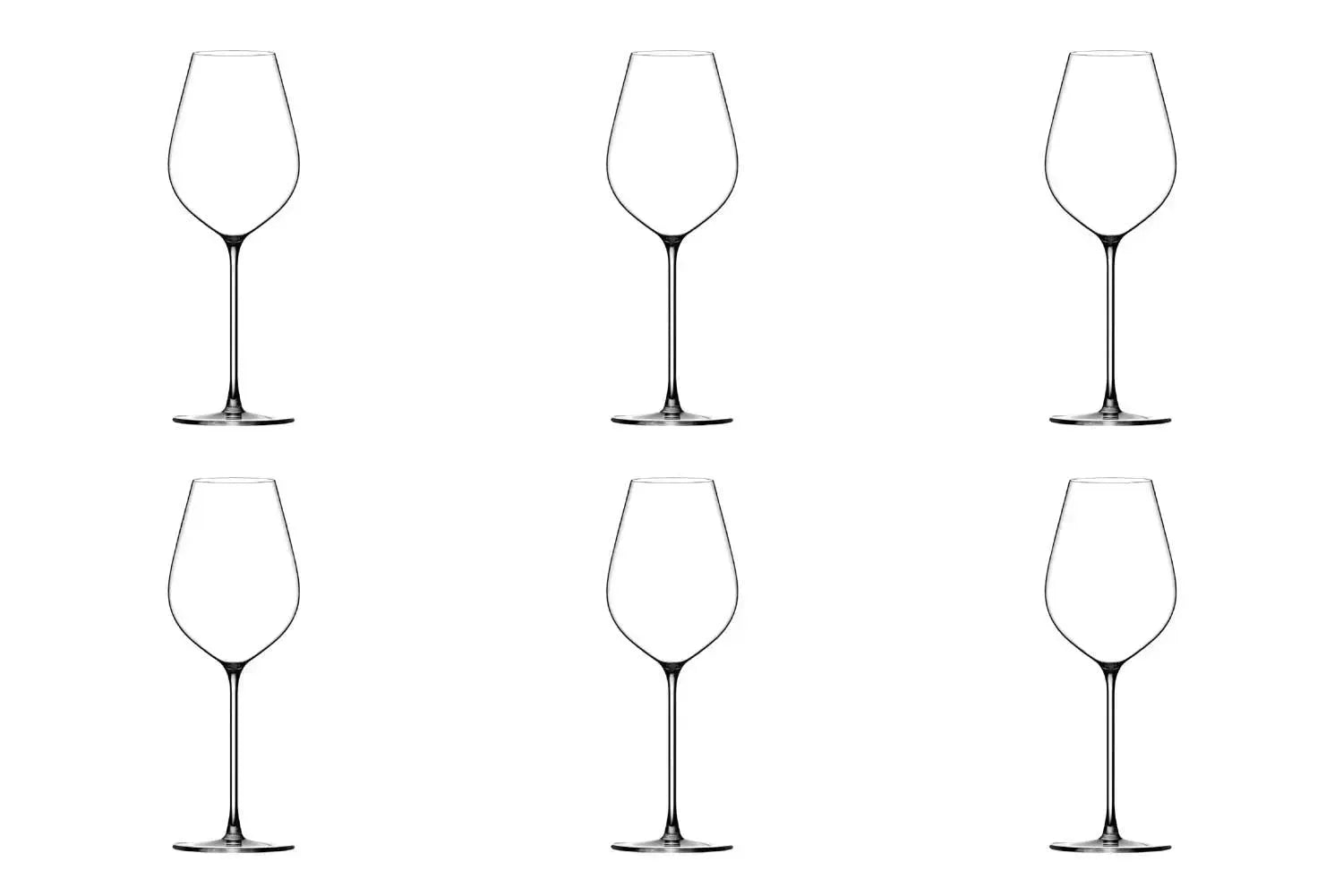 6er Set Basset Hommage Universalglas 45cl in Transparent präsentiert im Onlineshop von KAQTU Design AG. Glas ist von Lehmann Glass