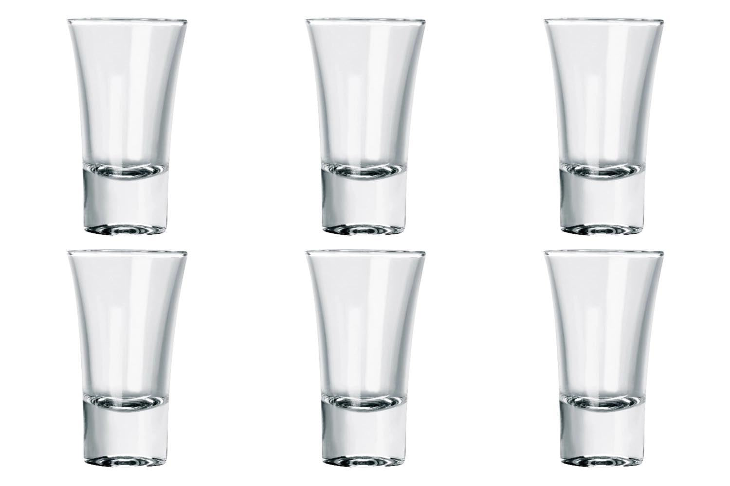 6er Set Cresta Senior Shot- und Schnapsglas 6cl 8.8cm in Transparent präsentiert im Onlineshop von KAQTU Design AG. Glas ist von Rastal
